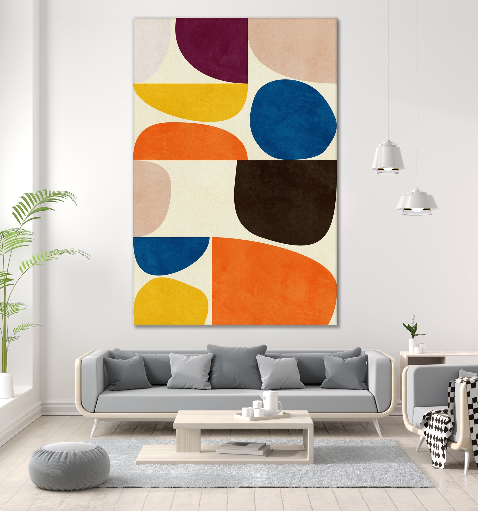 Vivid Bauhaus by Ana Rut Bre on GIANT ART -  abstract