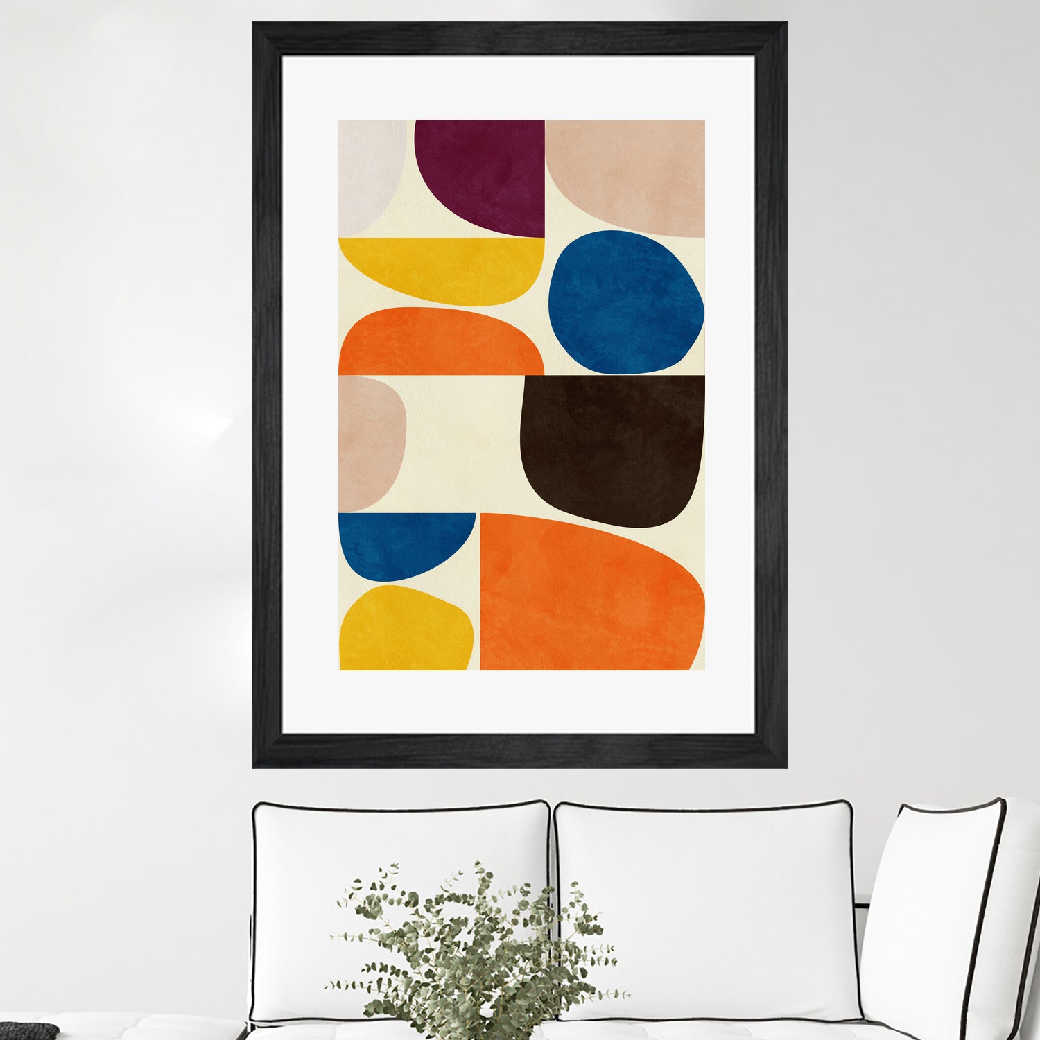 Vivid Bauhaus by Ana Rut Bre on GIANT ART -  abstract