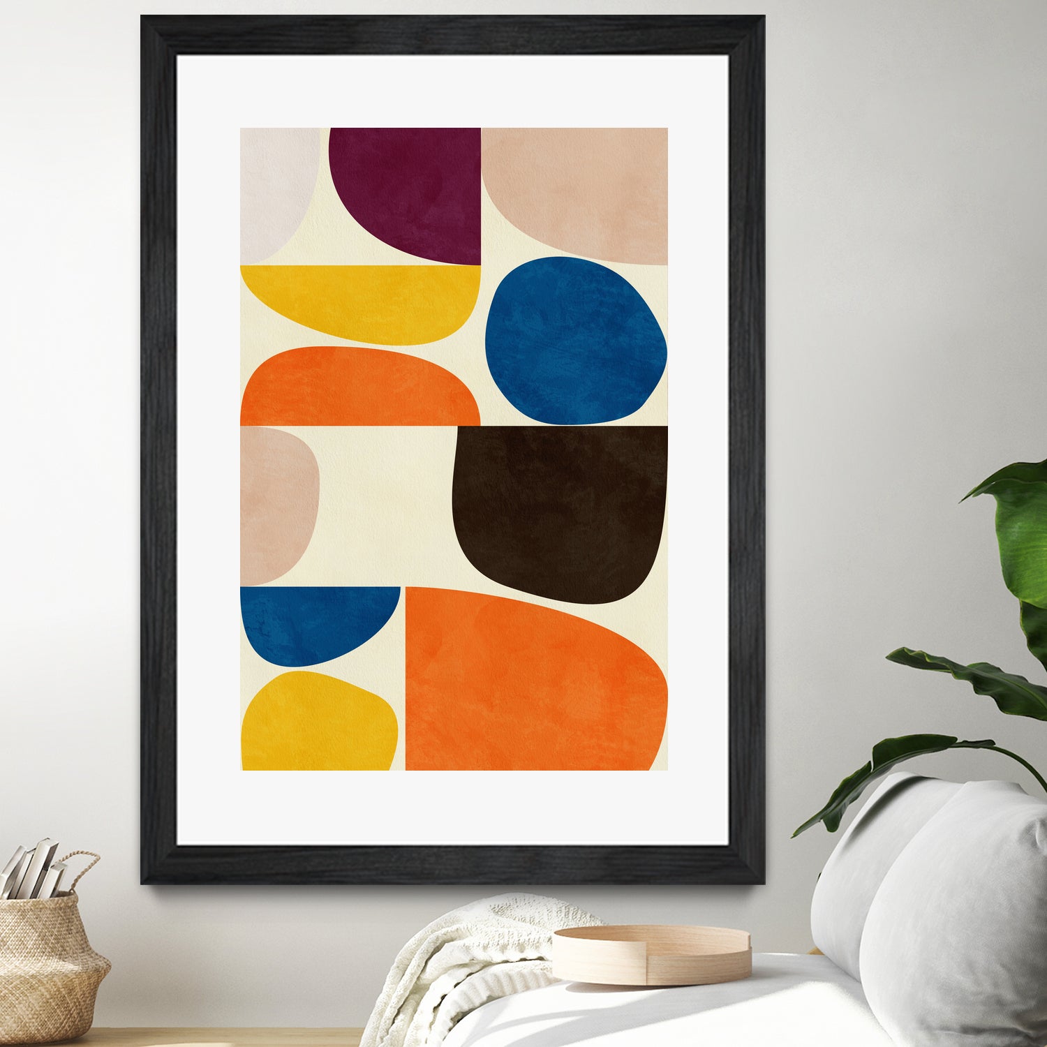 Vivid Bauhaus by Ana Rut Bre on GIANT ART -  abstract