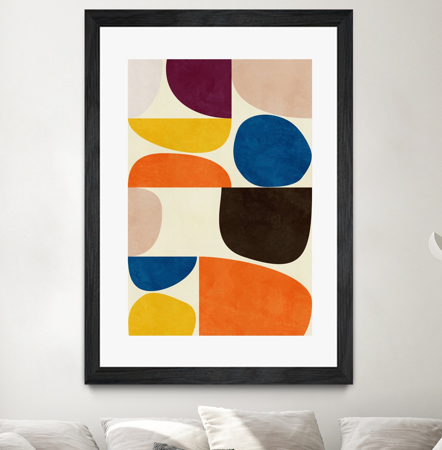 Vivid Bauhaus by Ana Rut Bre on GIANT ART -  abstract