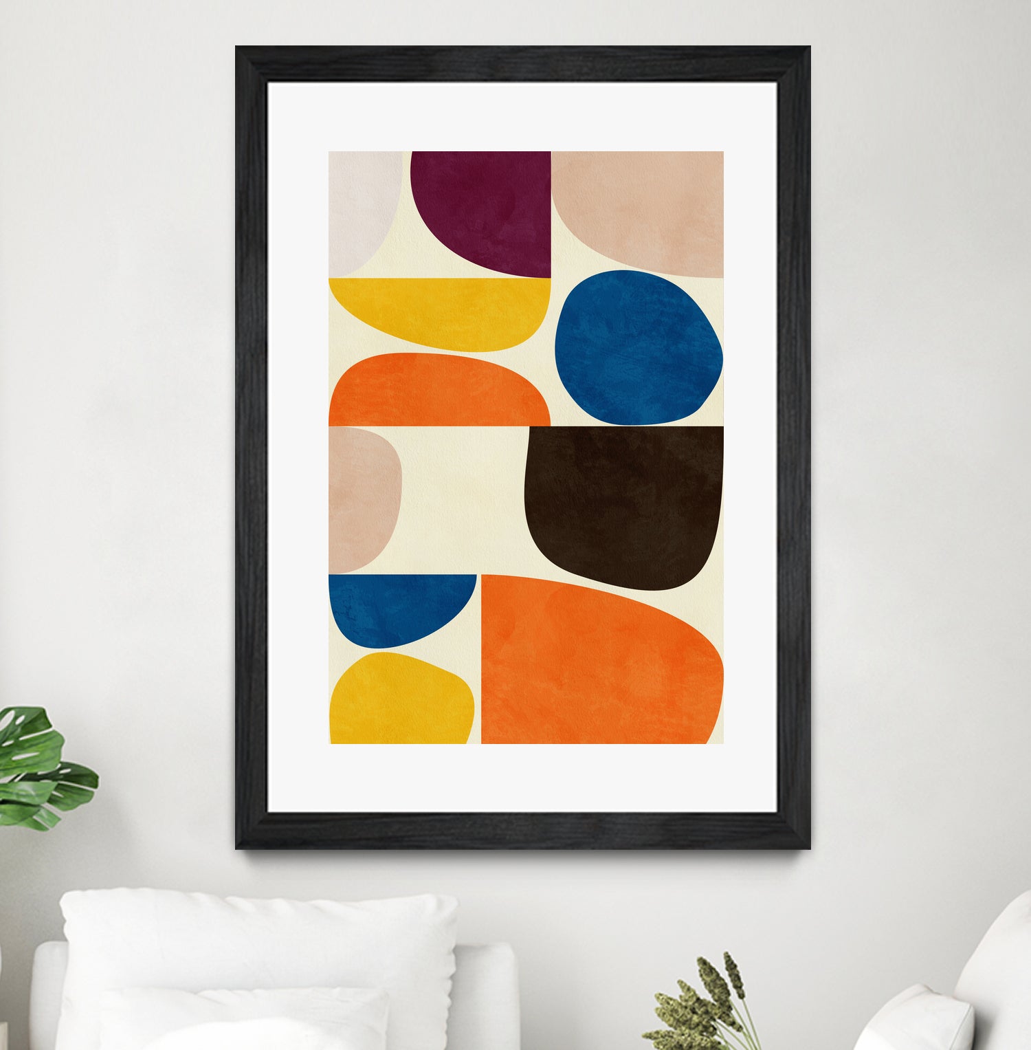 Vivid Bauhaus by Ana Rut Bre on GIANT ART -  abstract