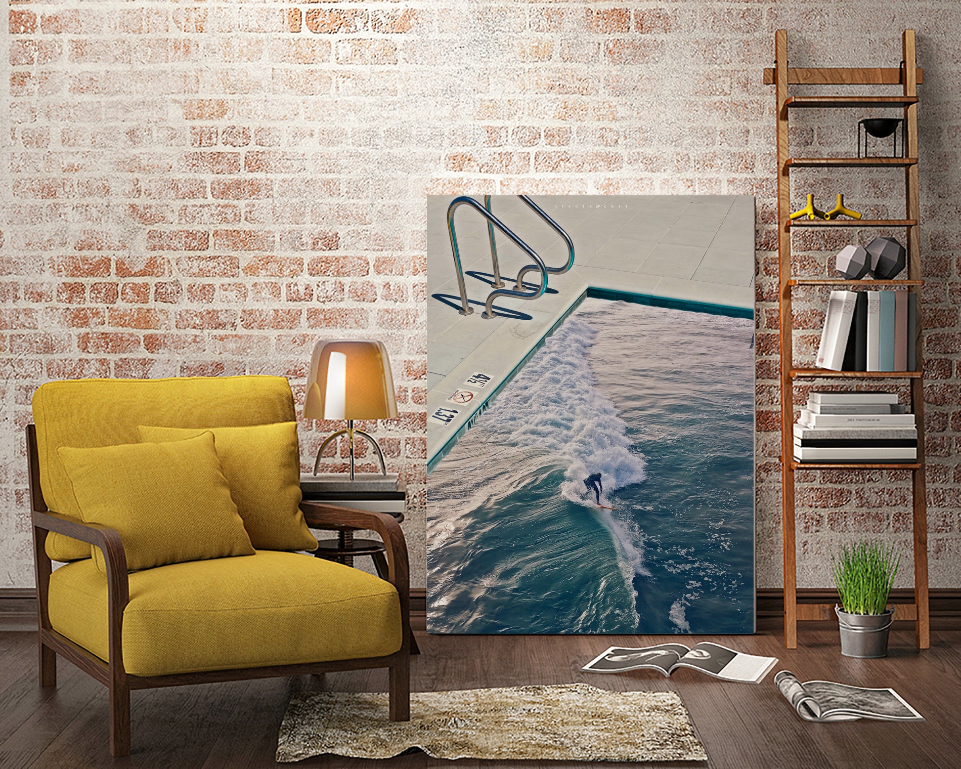 #560 by spacerocket on GIANT ART - illustration water sports