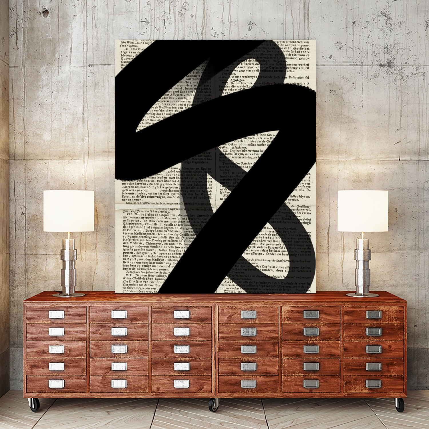 Abstract Paper IV by Yopie on GIANT ART - abstract black