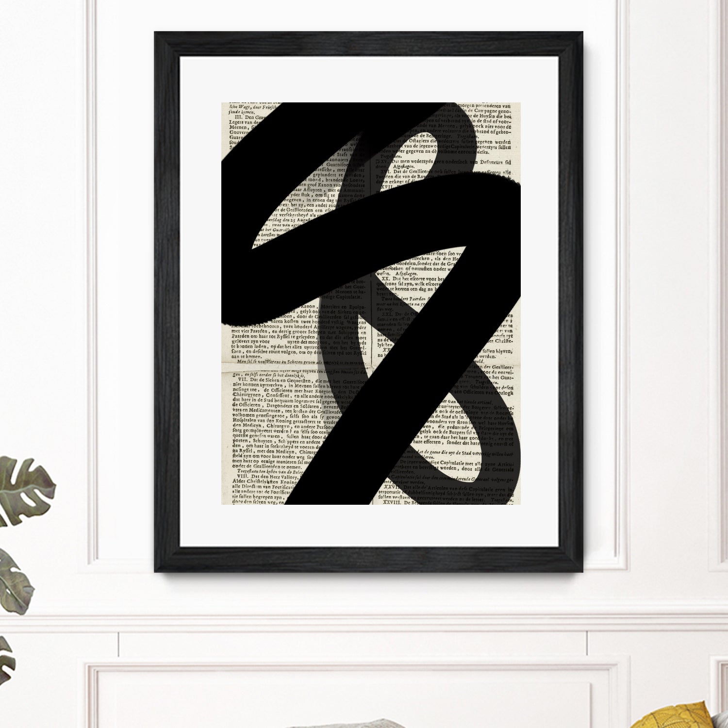 Abstract Paper IV by Yopie on GIANT ART - abstract black