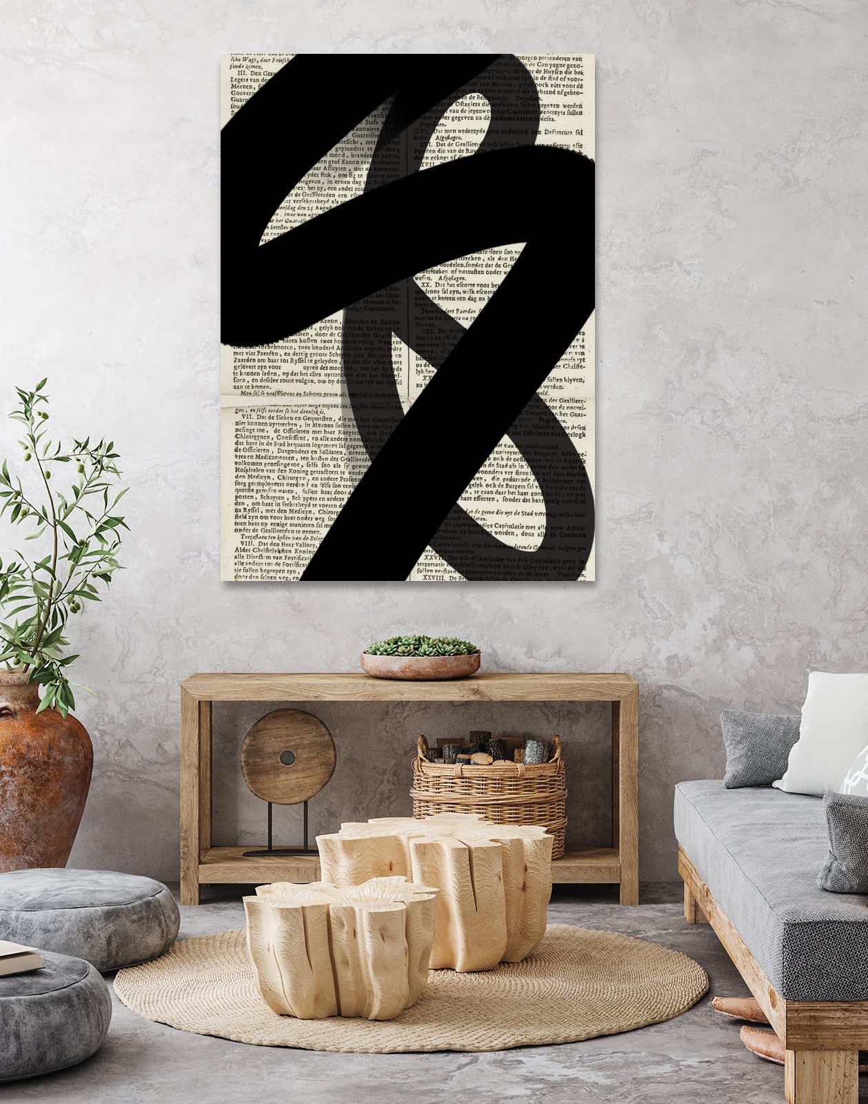 Abstract Paper IV by Yopie on GIANT ART - abstract black