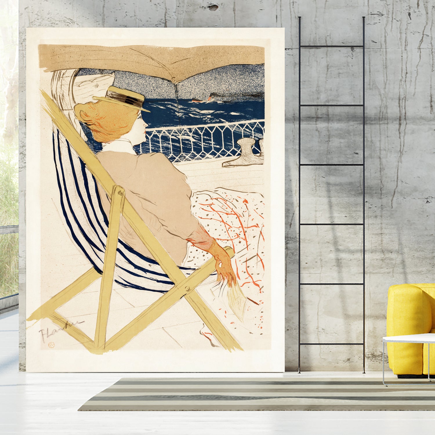 La PassagAure Du 54 (1896) by TOULOUSE LAUTREC on GIANT ART - figurative toulouse lautrec