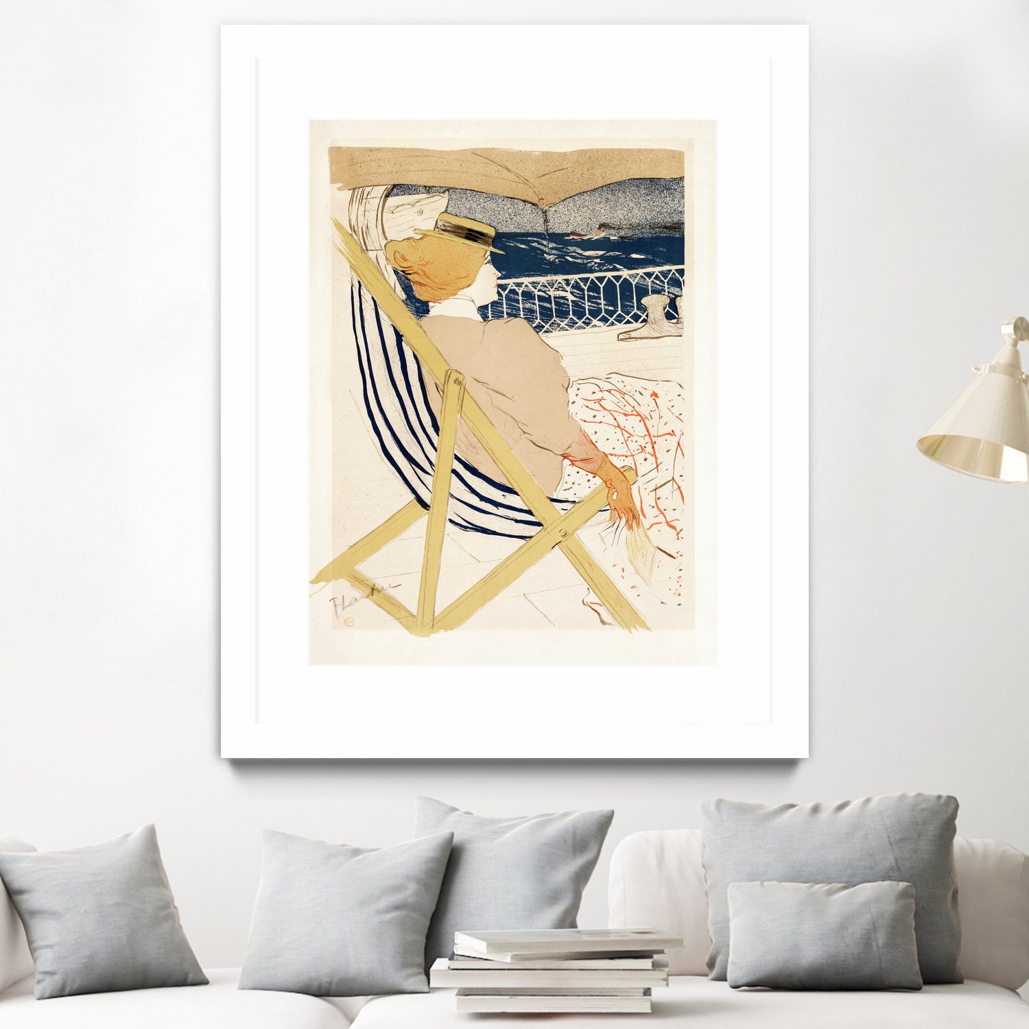 La PassagAure Du 54 (1896) by TOULOUSE LAUTREC on GIANT ART - figurative toulouse lautrec