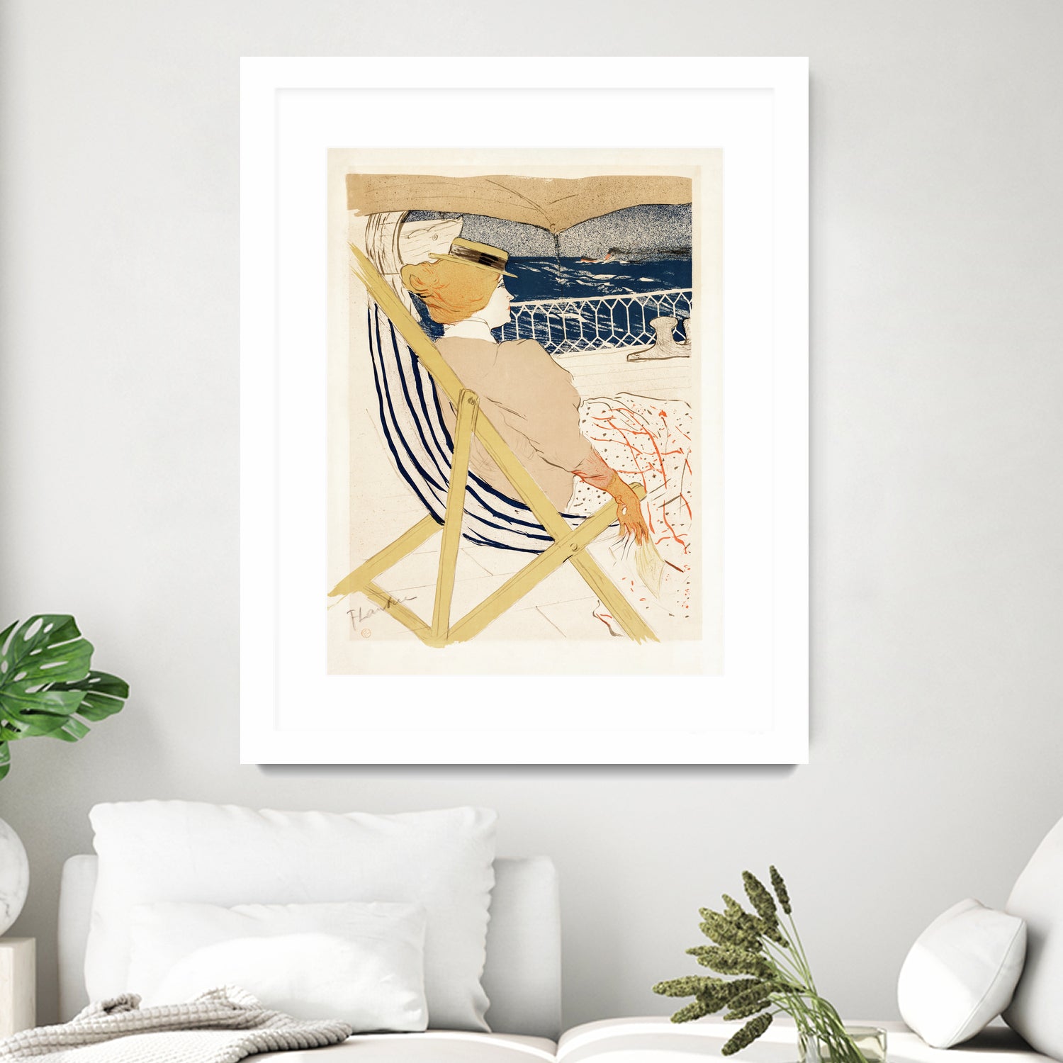 La PassagAure Du 54 (1896) by TOULOUSE LAUTREC on GIANT ART - figurative toulouse lautrec