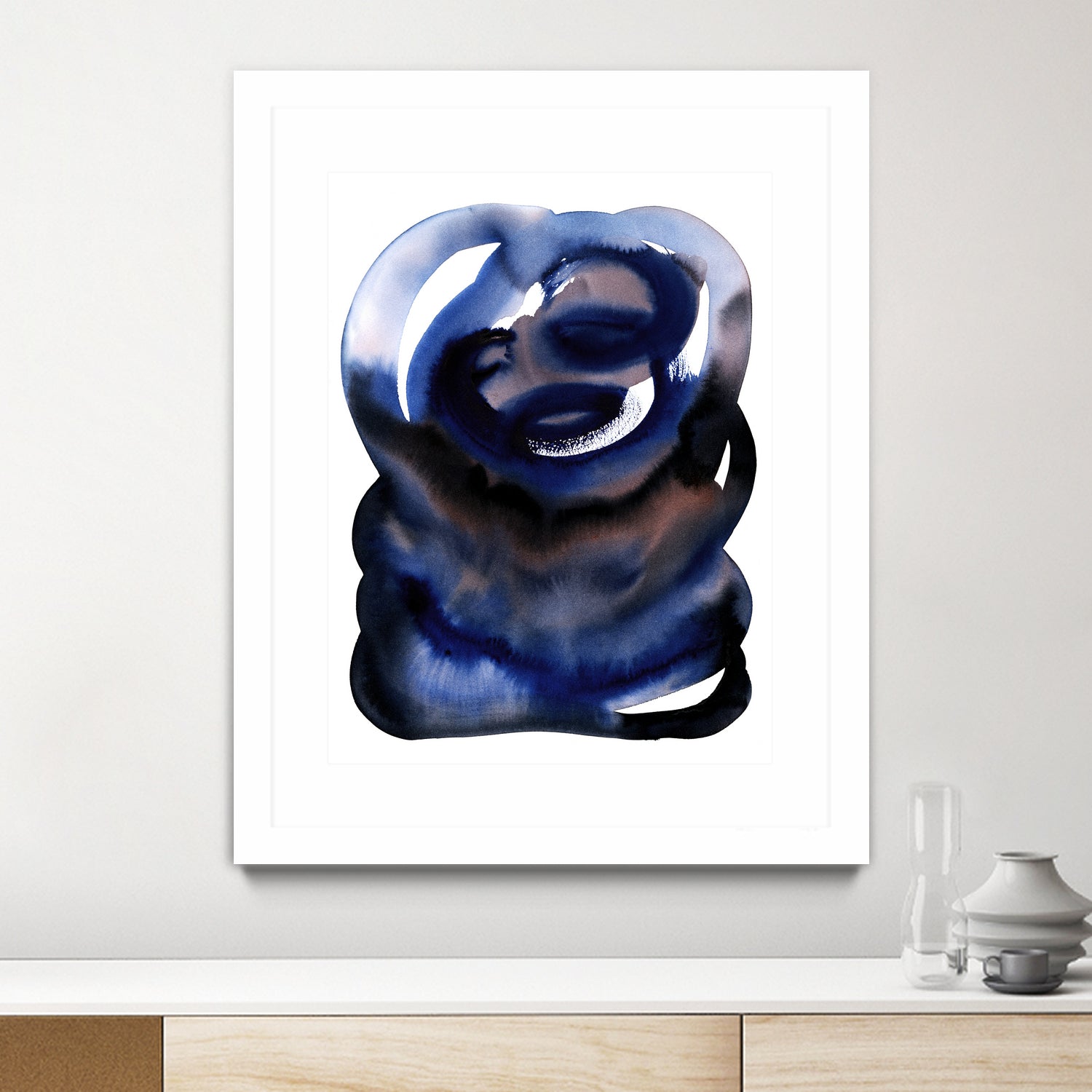 Brln Blue by Djaheda on GIANT ART - abstract abstract