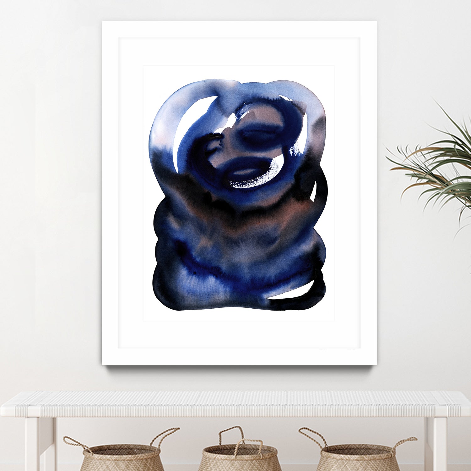 Brln Blue by Djaheda on GIANT ART - abstract abstract