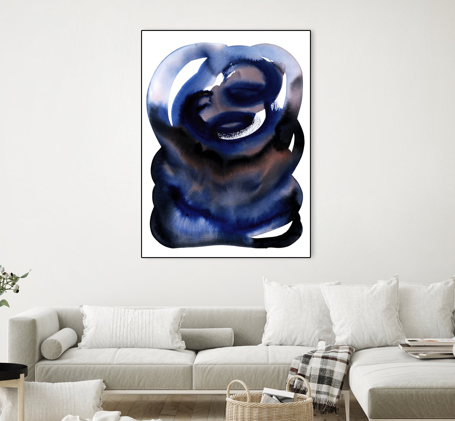 Brln Blue by Djaheda on GIANT ART - abstract abstract