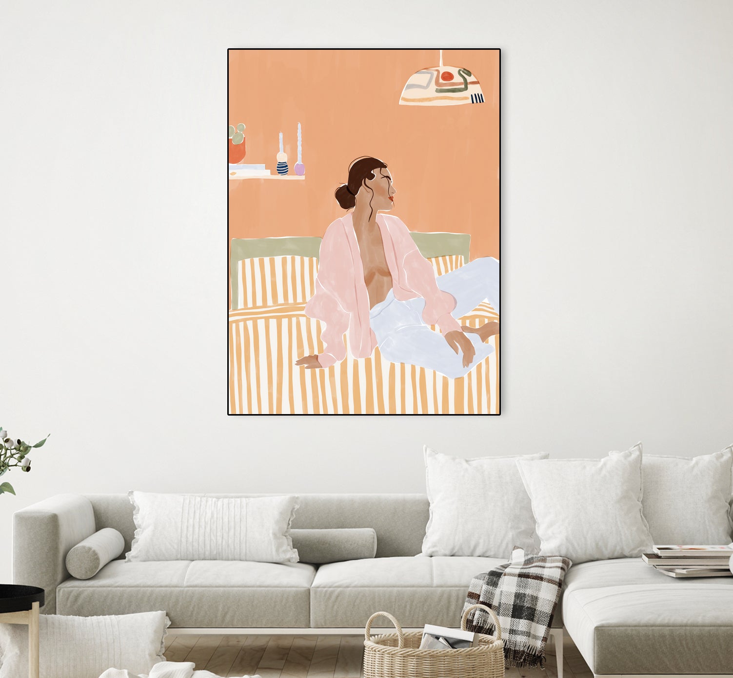 Just Let Me Chill by Ivy on GIANT ART - illustration bed
