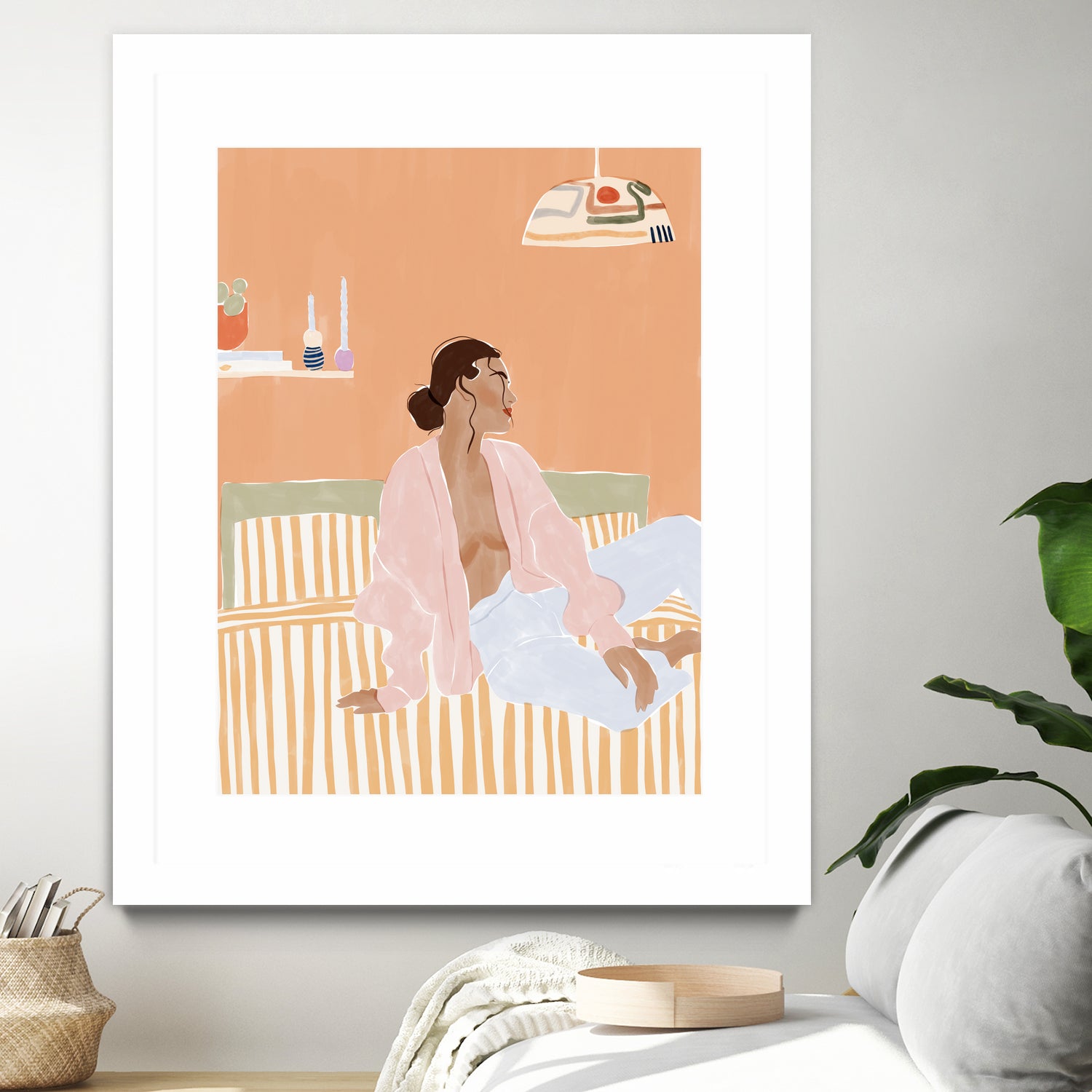 Just Let Me Chill by Ivy on GIANT ART - illustration bed