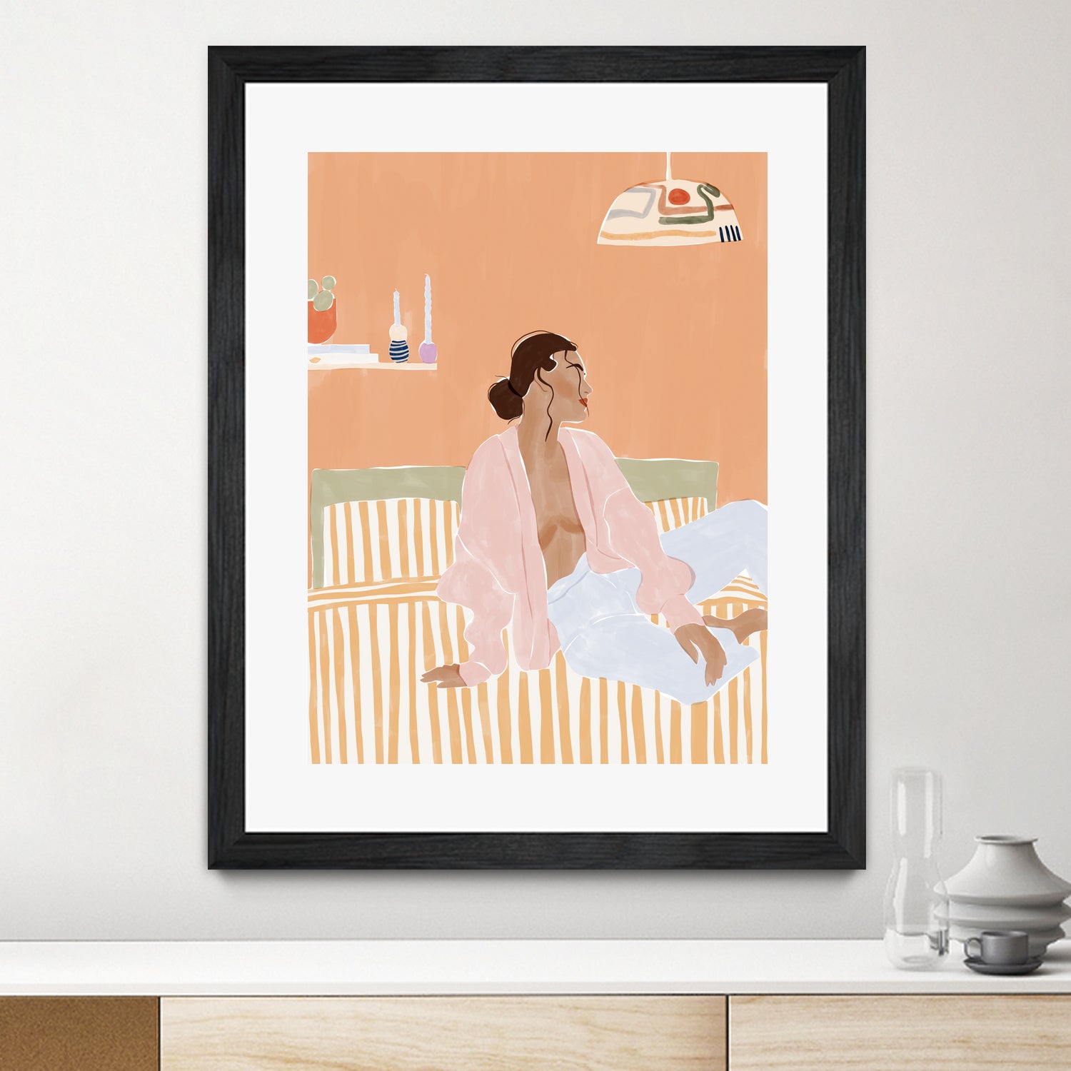 Just Let Me Chill by Ivy on GIANT ART - illustration bed