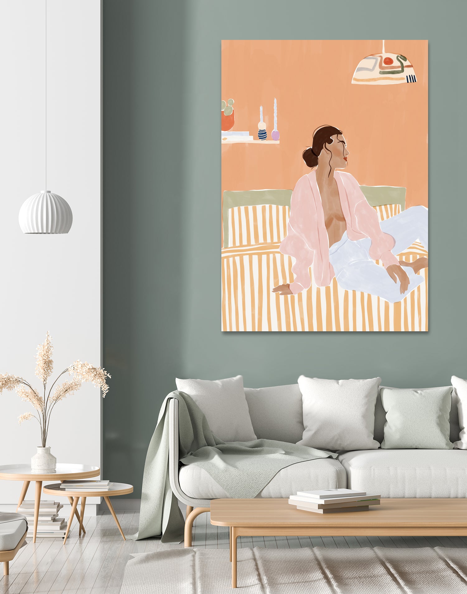 Just Let Me Chill by Ivy on GIANT ART - illustration bed