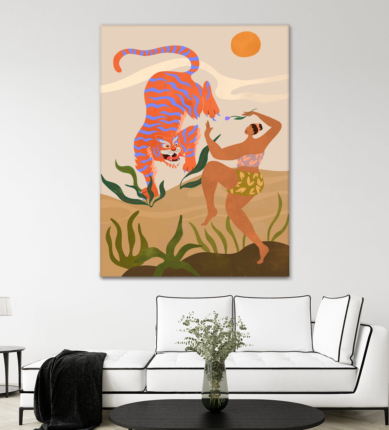 Dance With Me by Arty Guava on GIANT ART - illustration color