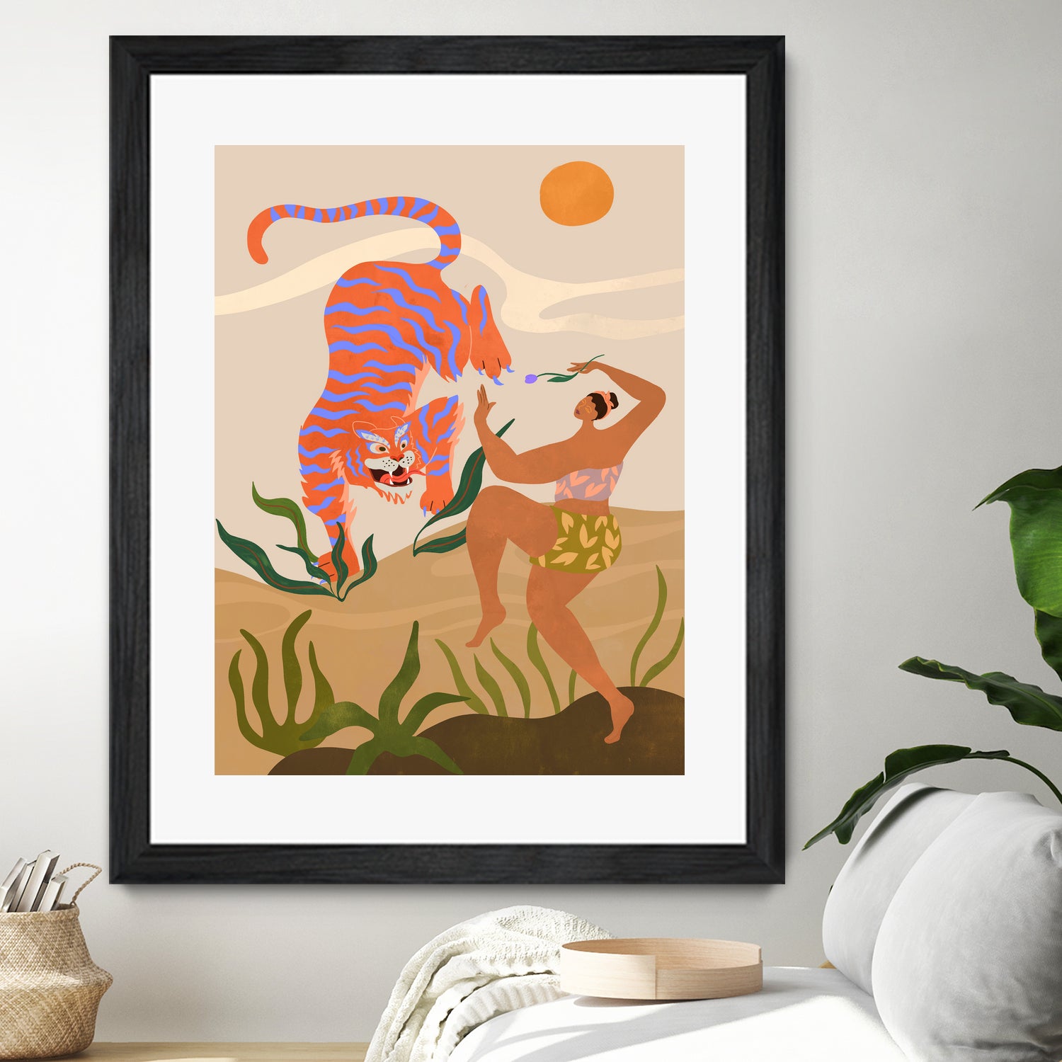Dance With Me by Arty Guava on GIANT ART - illustration color