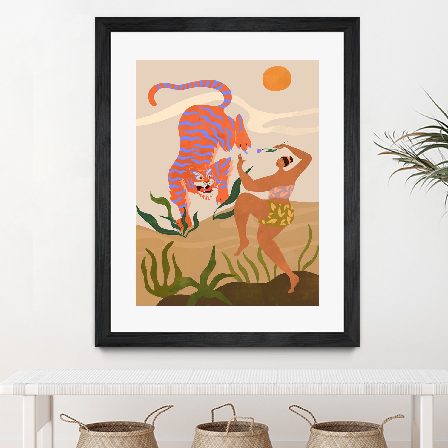 Dance With Me by Arty Guava on GIANT ART - illustration color