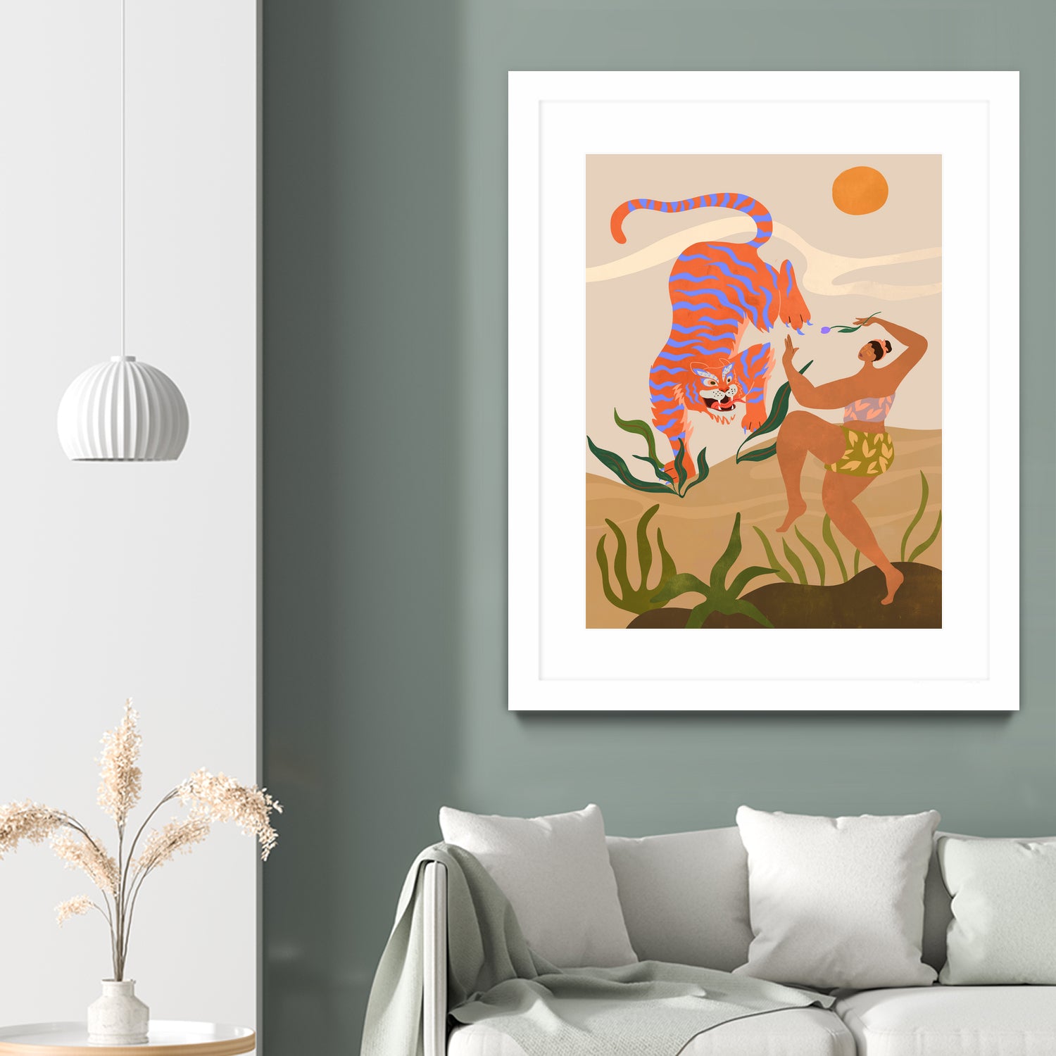Dance With Me by Arty Guava on GIANT ART - illustration color