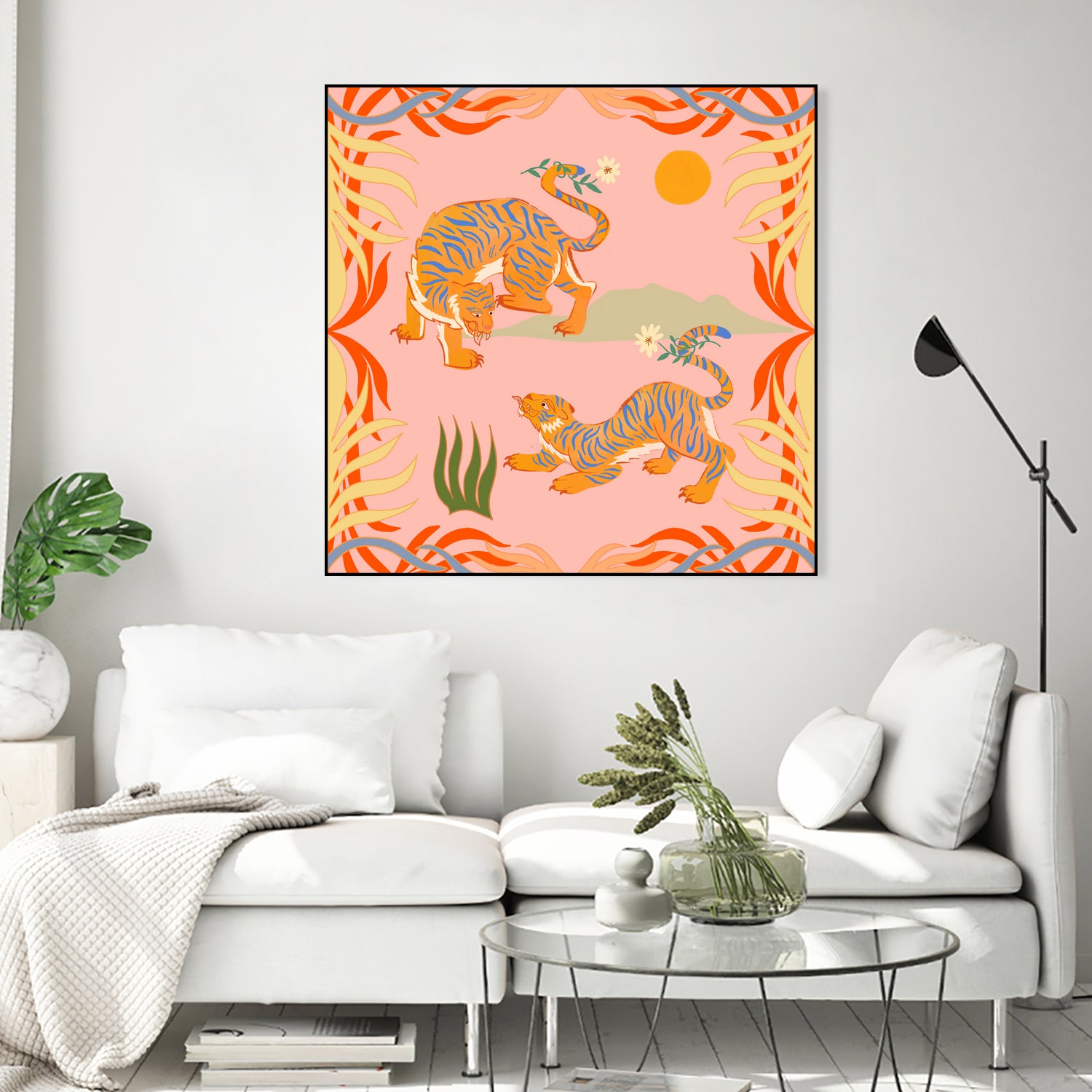 Rawring Playmates by Arty Guava on GIANT ART - illustration animal