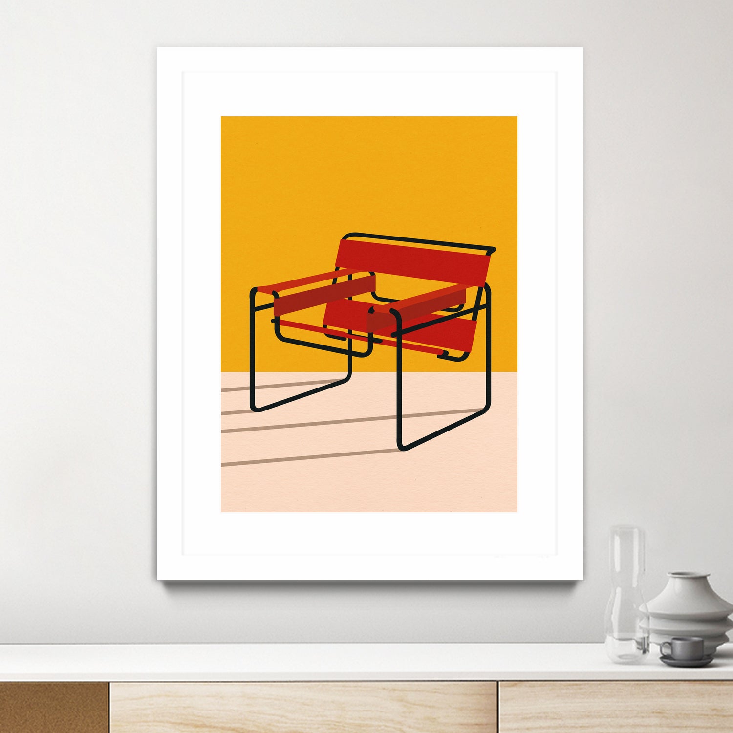 Wassily Chair Marcel Breuer by Rosi on GIANT ART - illustration chair