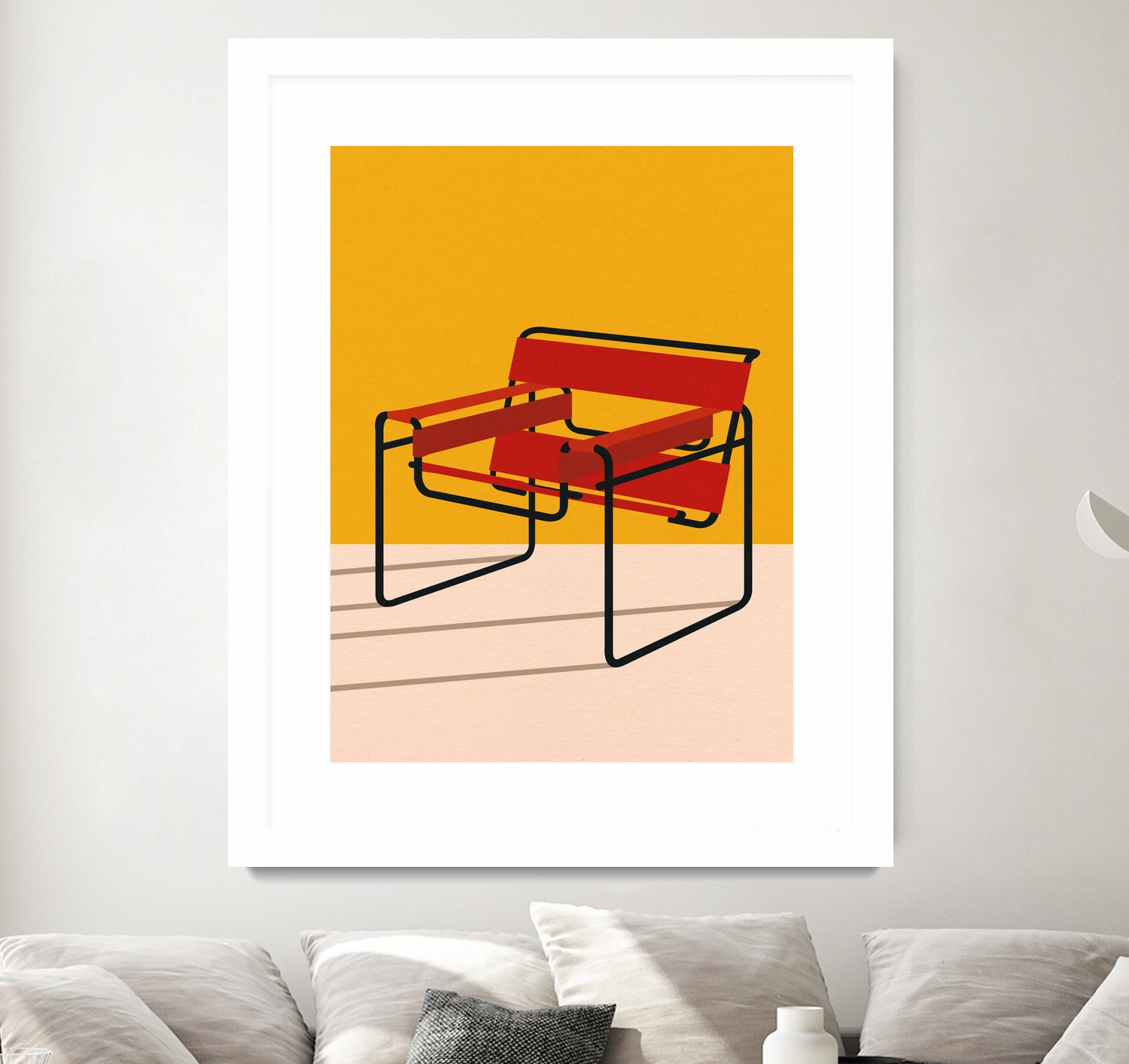 Wassily Chair Marcel Breuer by Rosi on GIANT ART - illustration chair