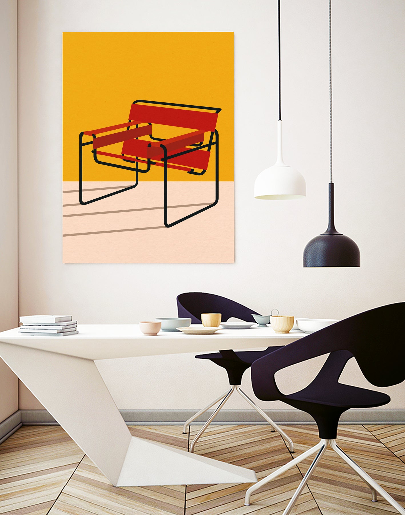Wassily Chair Marcel Breuer by Rosi on GIANT ART - illustration chair
