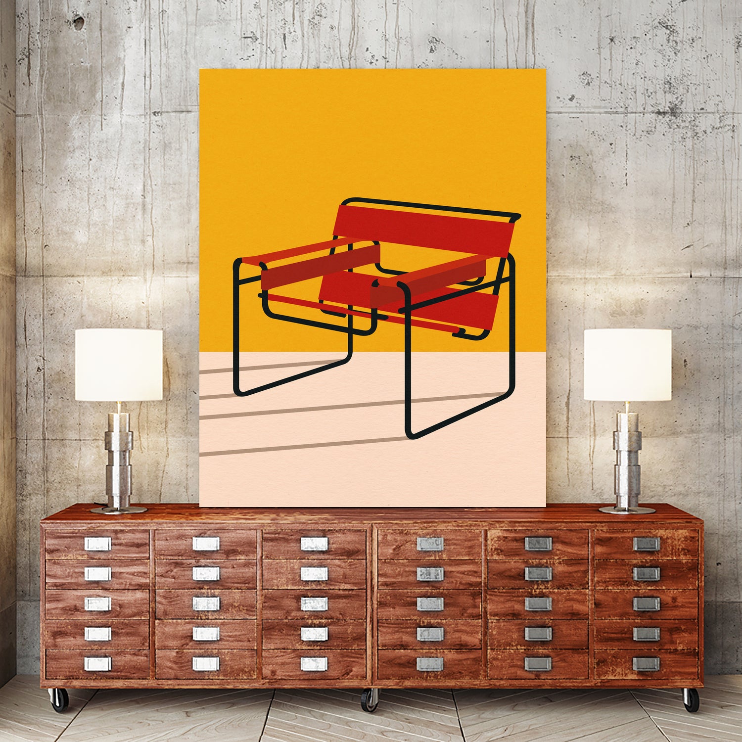Wassily Chair Marcel Breuer by Rosi on GIANT ART - illustration chair