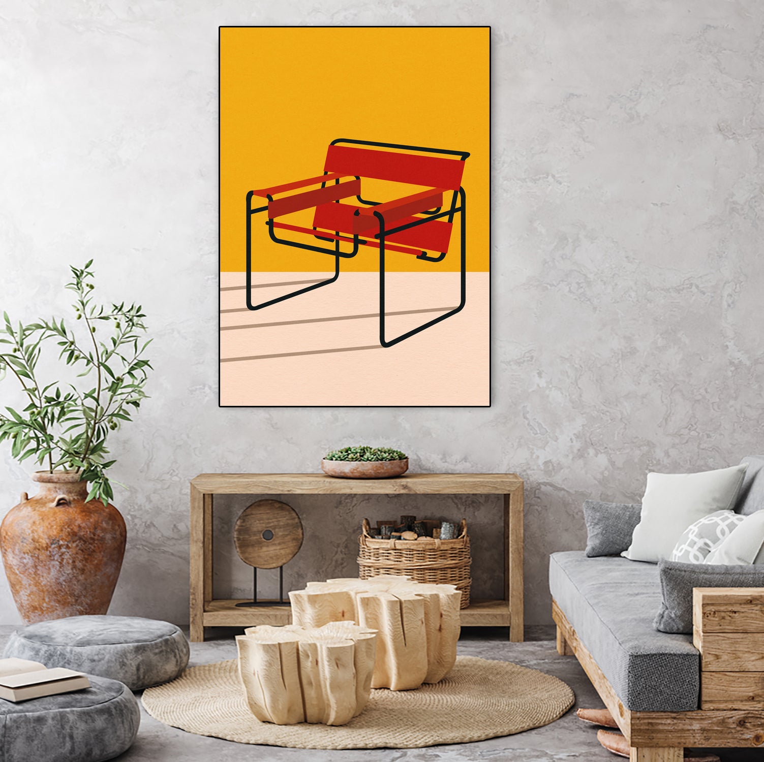 Wassily Chair Marcel Breuer by Rosi on GIANT ART - illustration chair