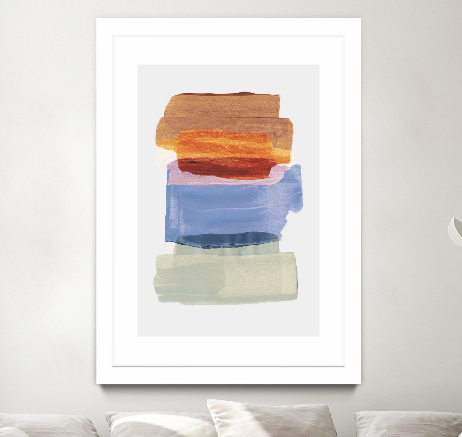 Abstract Brush Strokes 49 A1 by Mareike Bohmer on GIANT ART - abstract abstract abstract