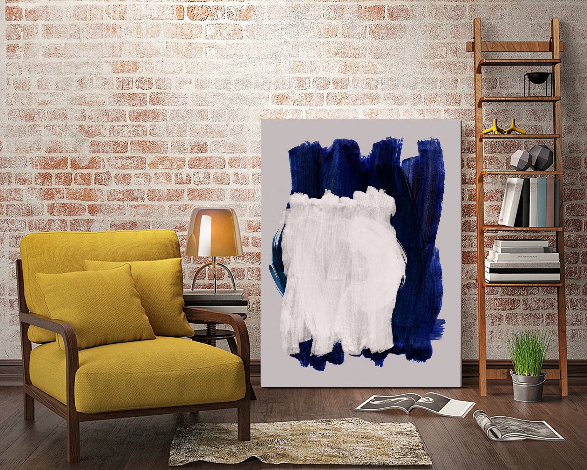 Abstract Brush Strokes 14 by Mareike Bohmer on GIANT ART - abstract abstract