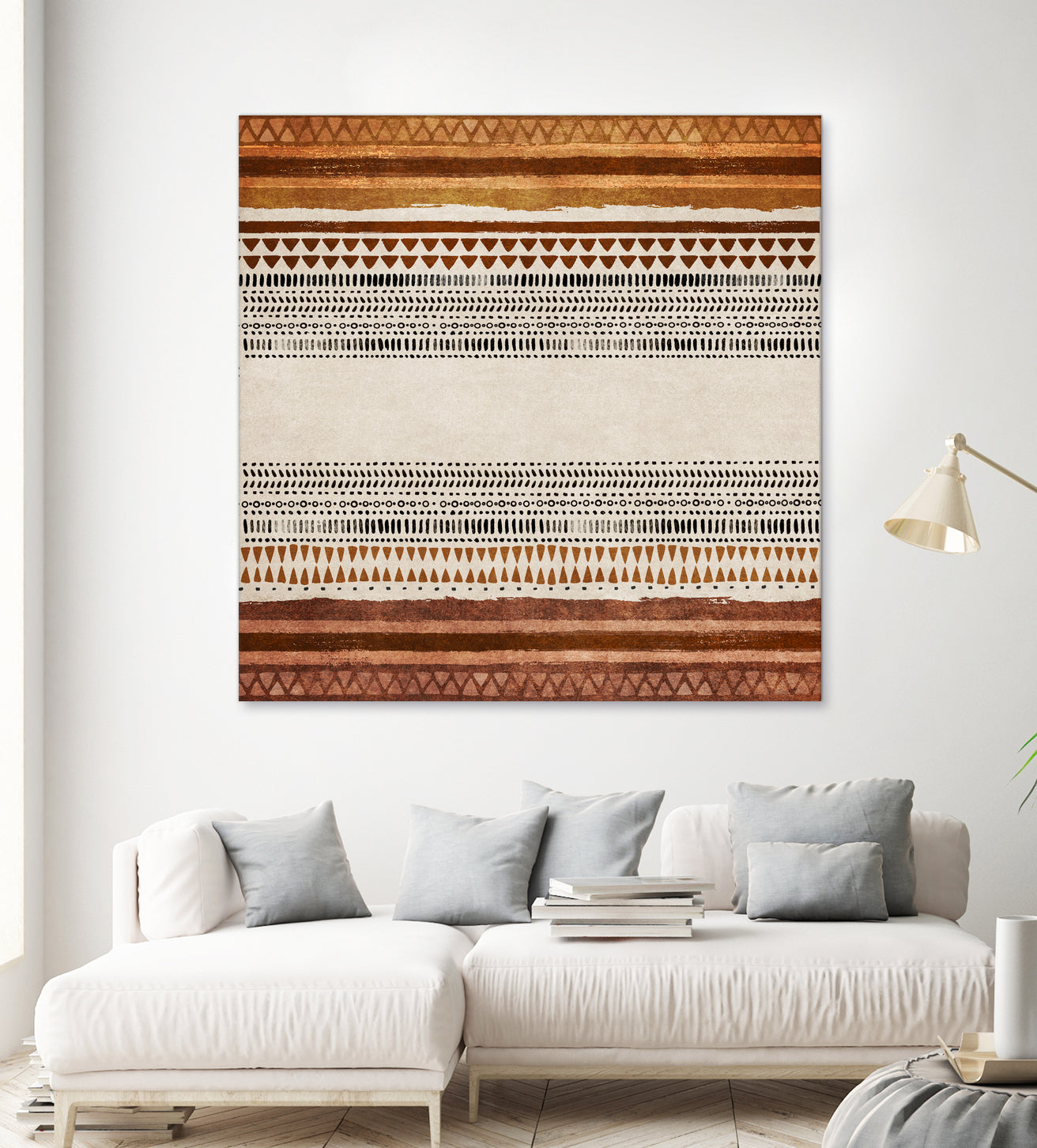 Tribal Rhythm by Emel Tunaboylu on GIANT ART - abstract tribal-wall-art