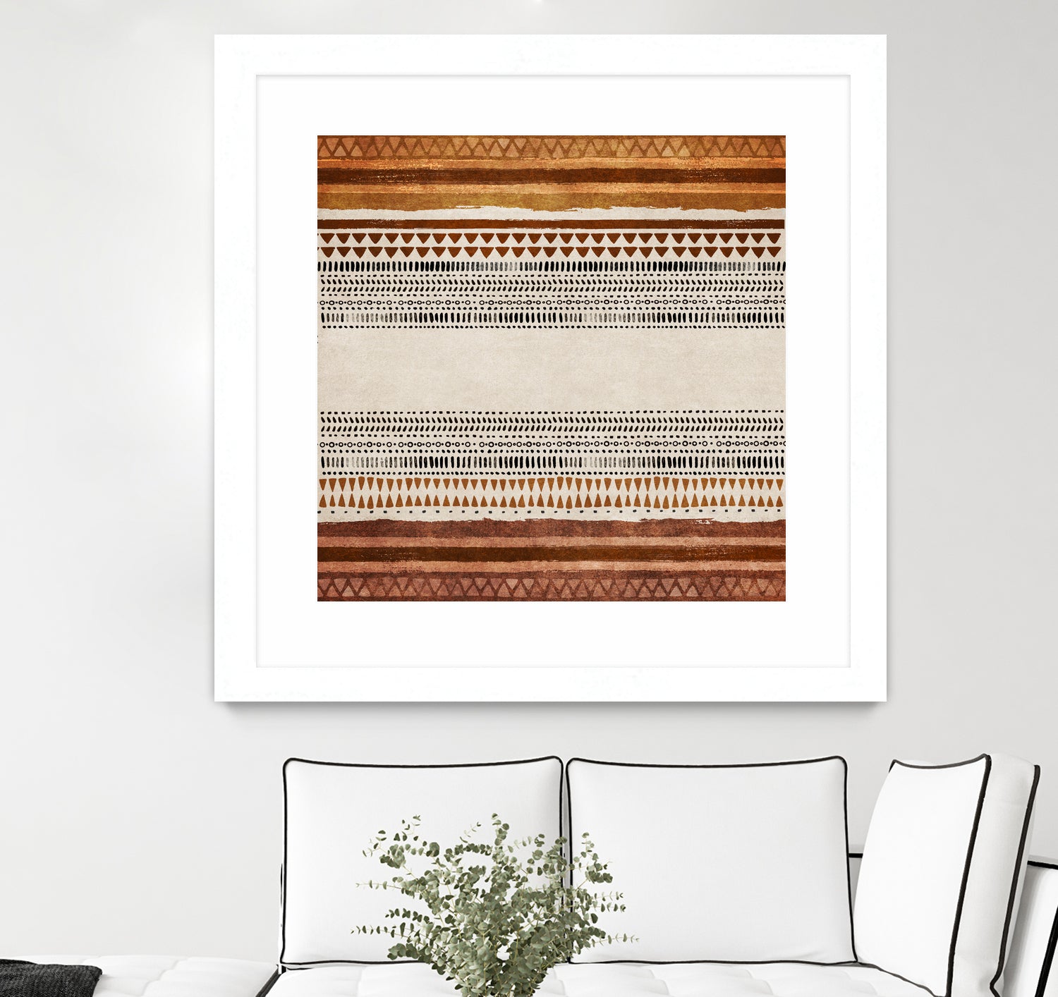 Tribal Rhythm by Emel Tunaboylu on GIANT ART - abstract tribal-wall-art
