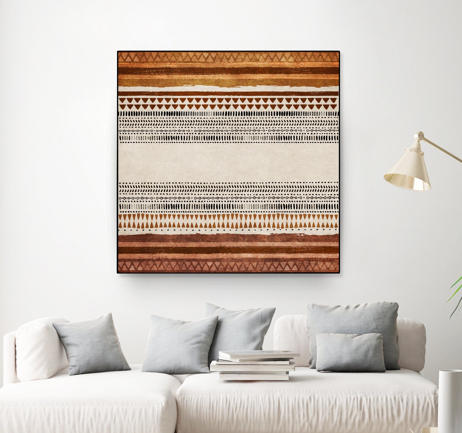 Tribal Rhythm by Emel Tunaboylu on GIANT ART - abstract tribal-wall-art