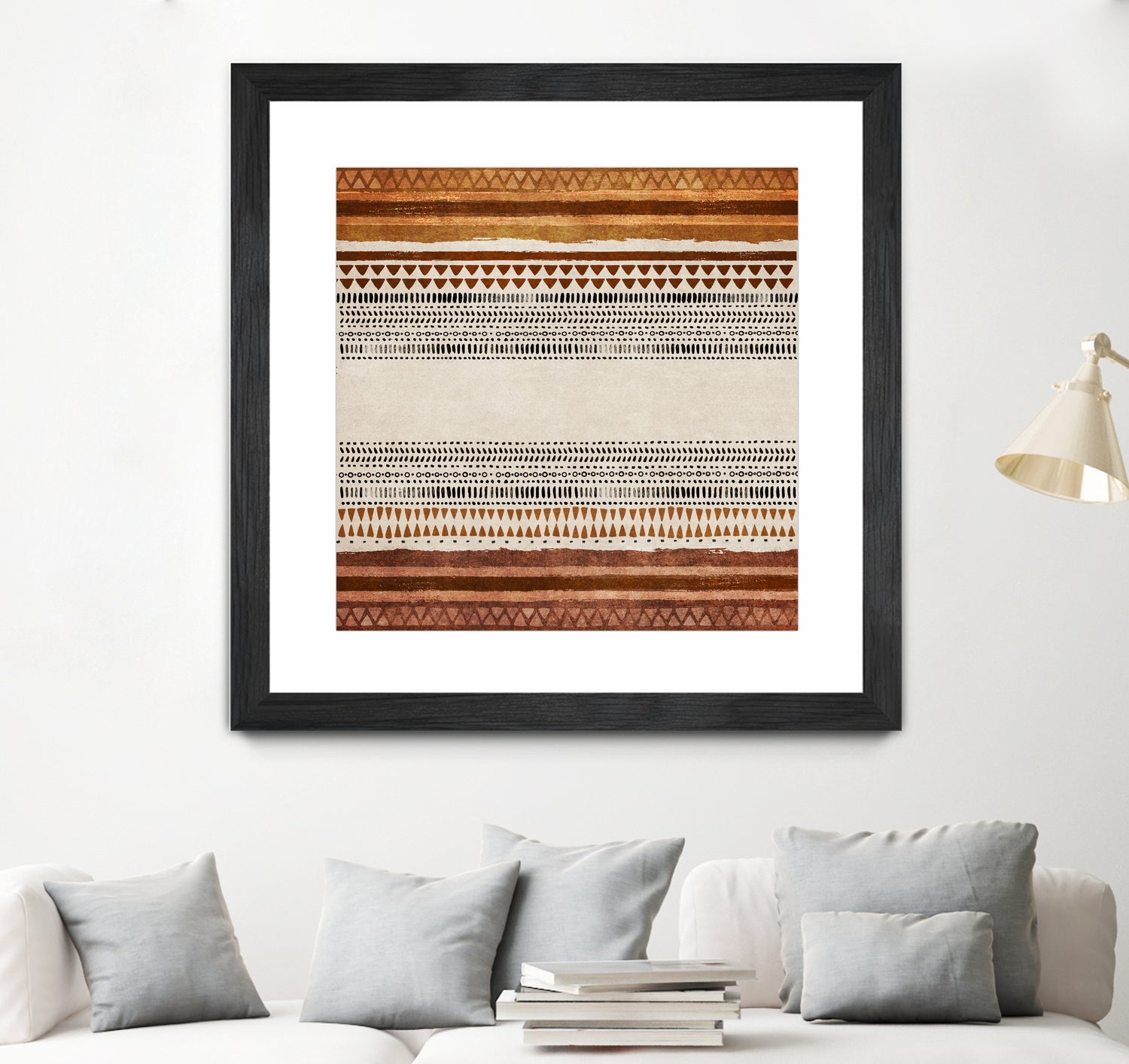 Tribal Rhythm by Emel Tunaboylu on GIANT ART - abstract tribal-wall-art
