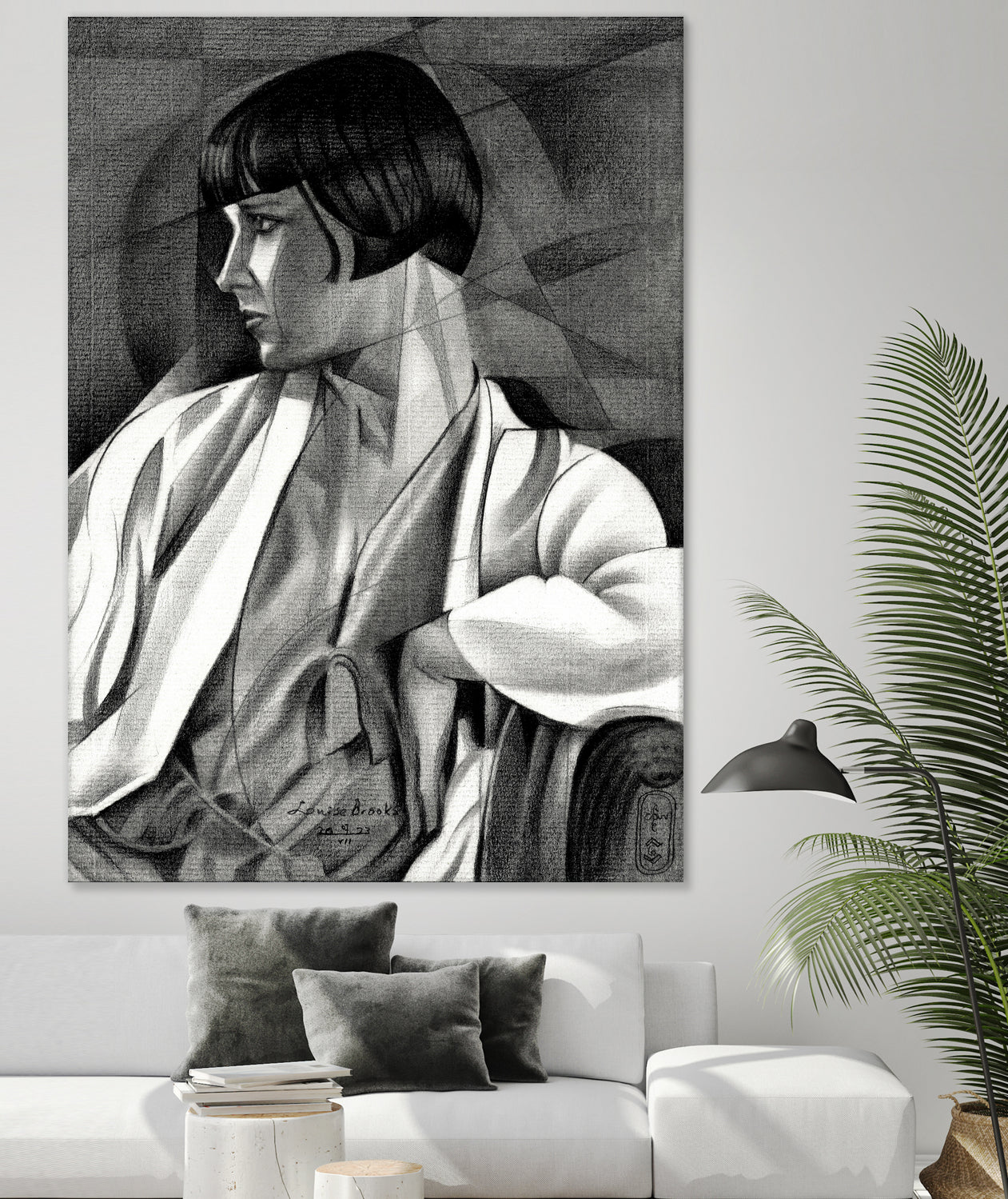 Louise Brooks 07 07 23 by Corne on GIANT ART - illustration louise brooks