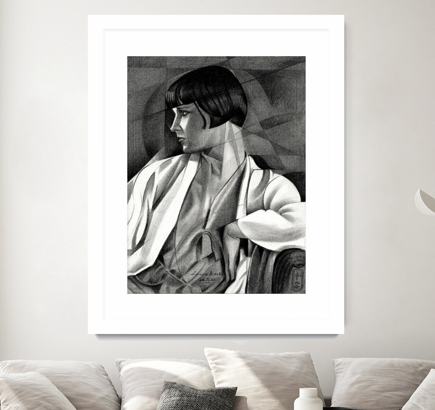 Louise Brooks 07 07 23 by Corne on GIANT ART - illustration louise brooks