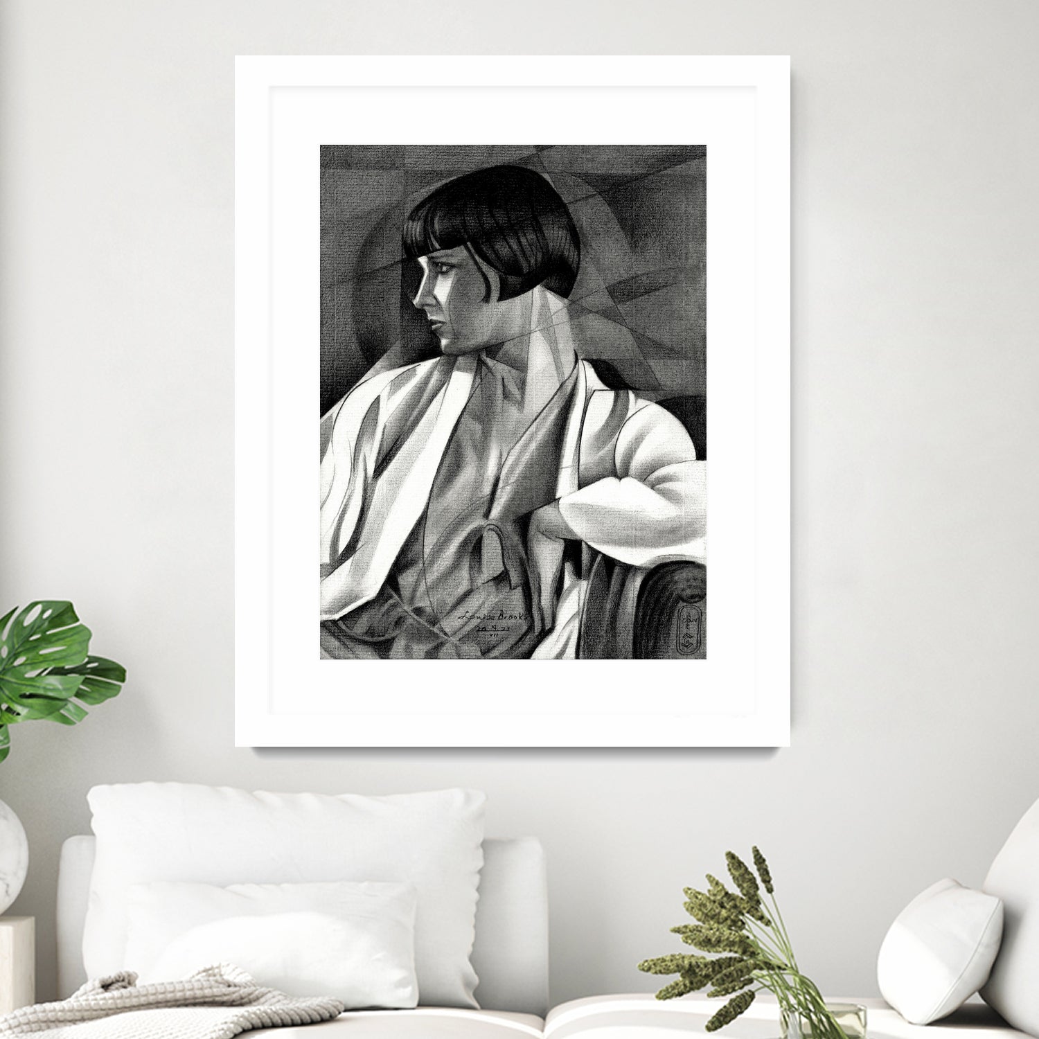 Louise Brooks 07 07 23 by Corne on GIANT ART - illustration louise brooks