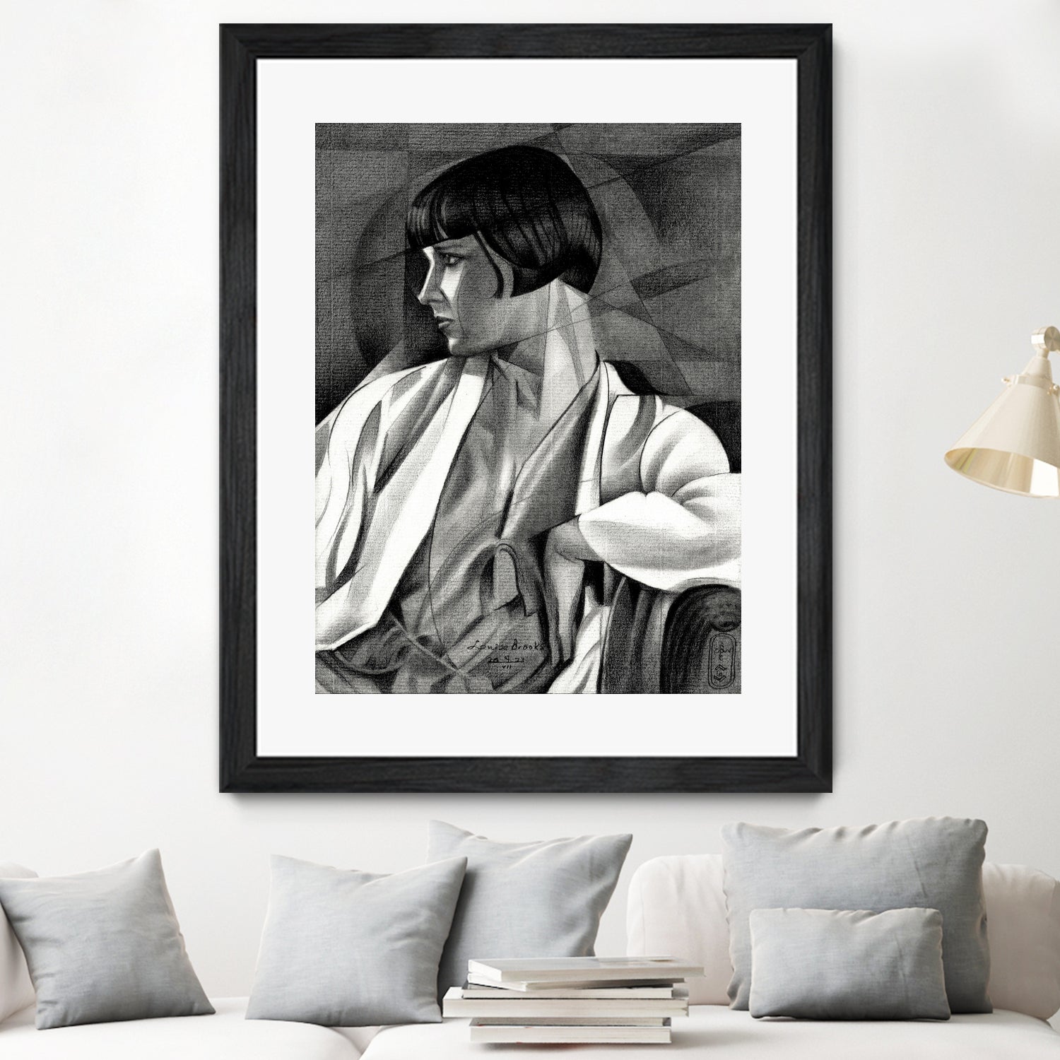 Louise Brooks 07 07 23 by Corne on GIANT ART - illustration louise brooks