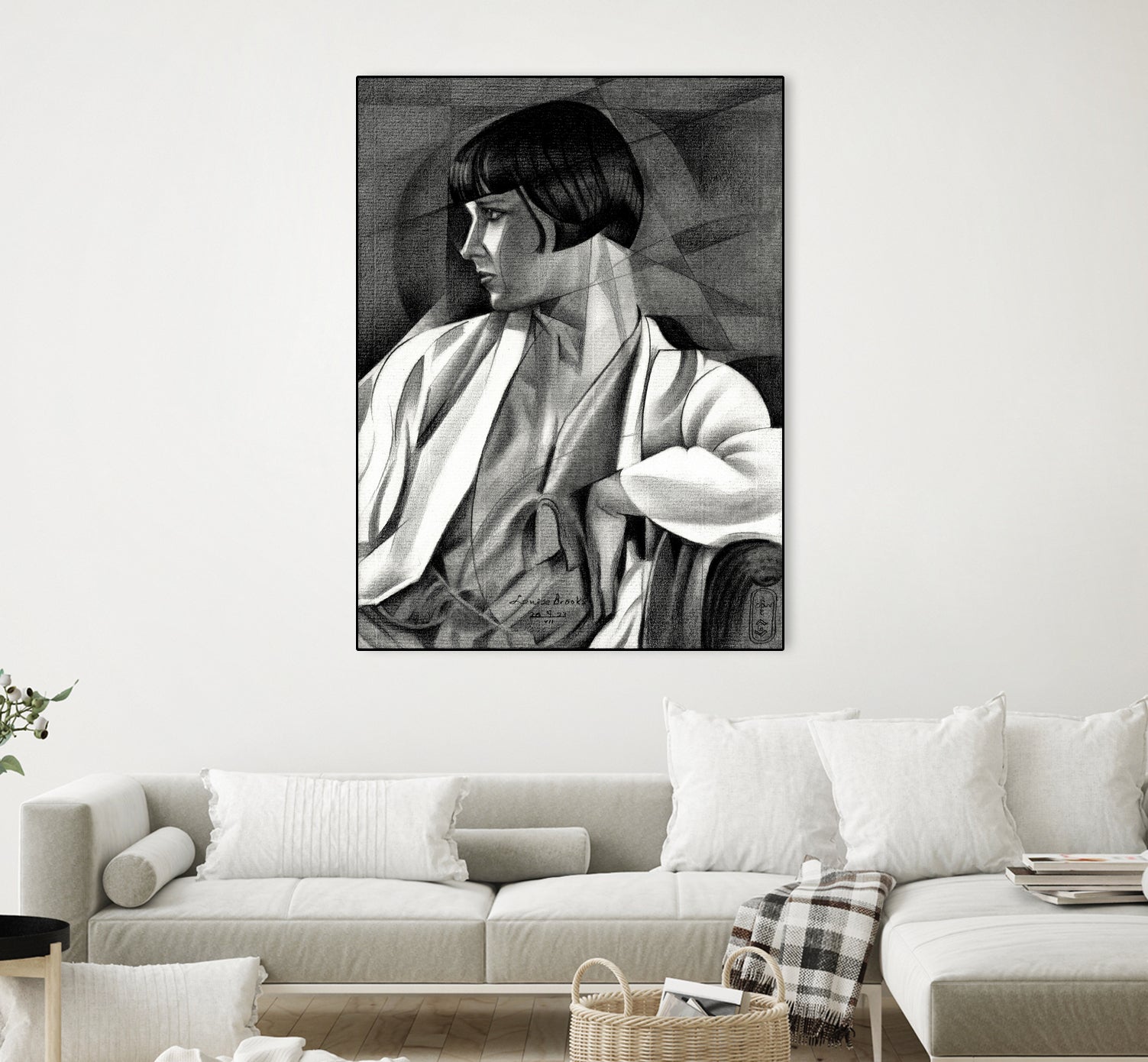 Louise Brooks 07 07 23 by Corne on GIANT ART - illustration louise brooks