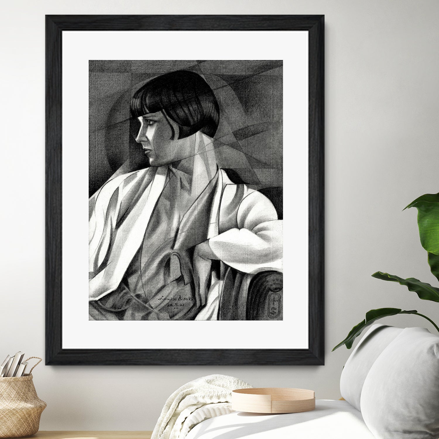 Louise Brooks 07 07 23 by Corne on GIANT ART - illustration louise brooks