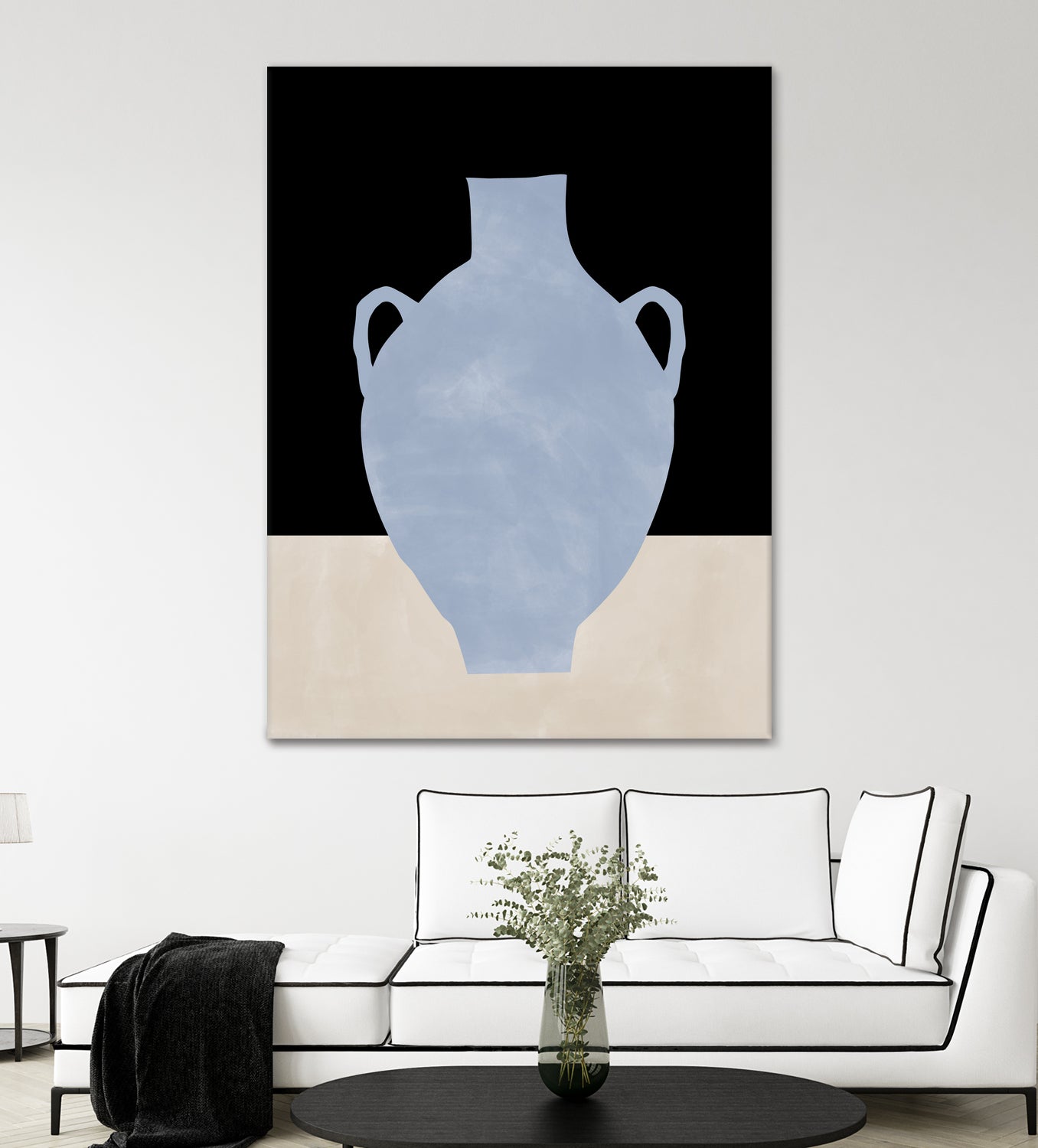 3x4 Aspectratio  Indigo34 by Elena on GIANT ART - illustration vase