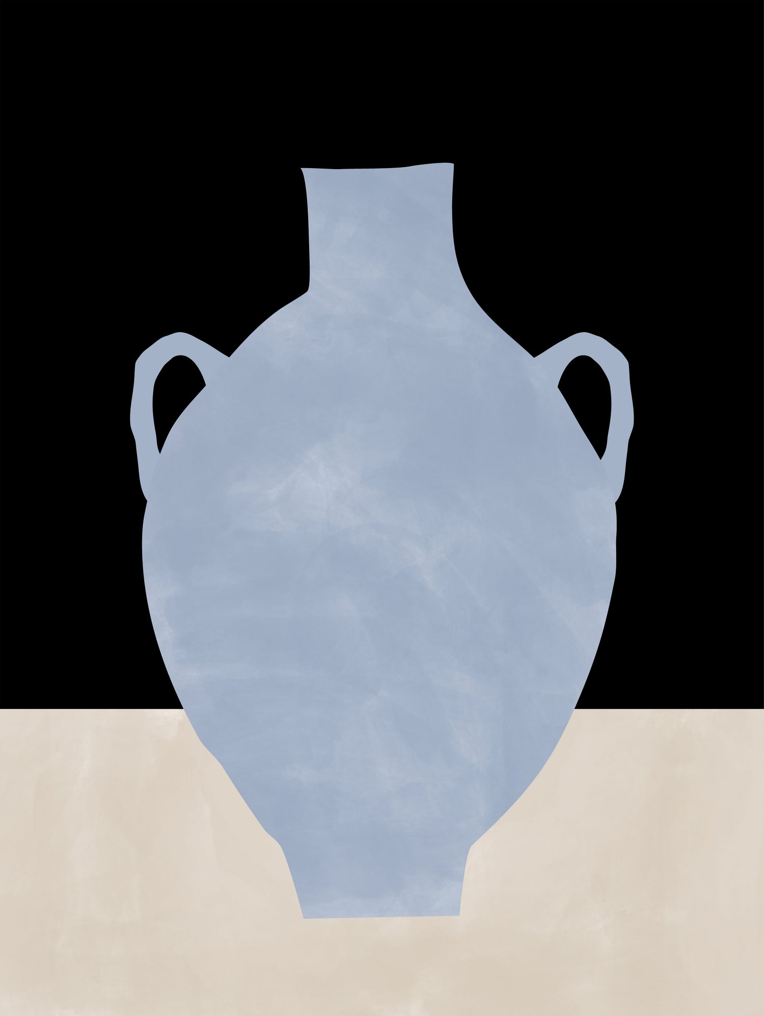 3x4 Aspectratio  Indigo34 by Elena on GIANT ART - illustration vase