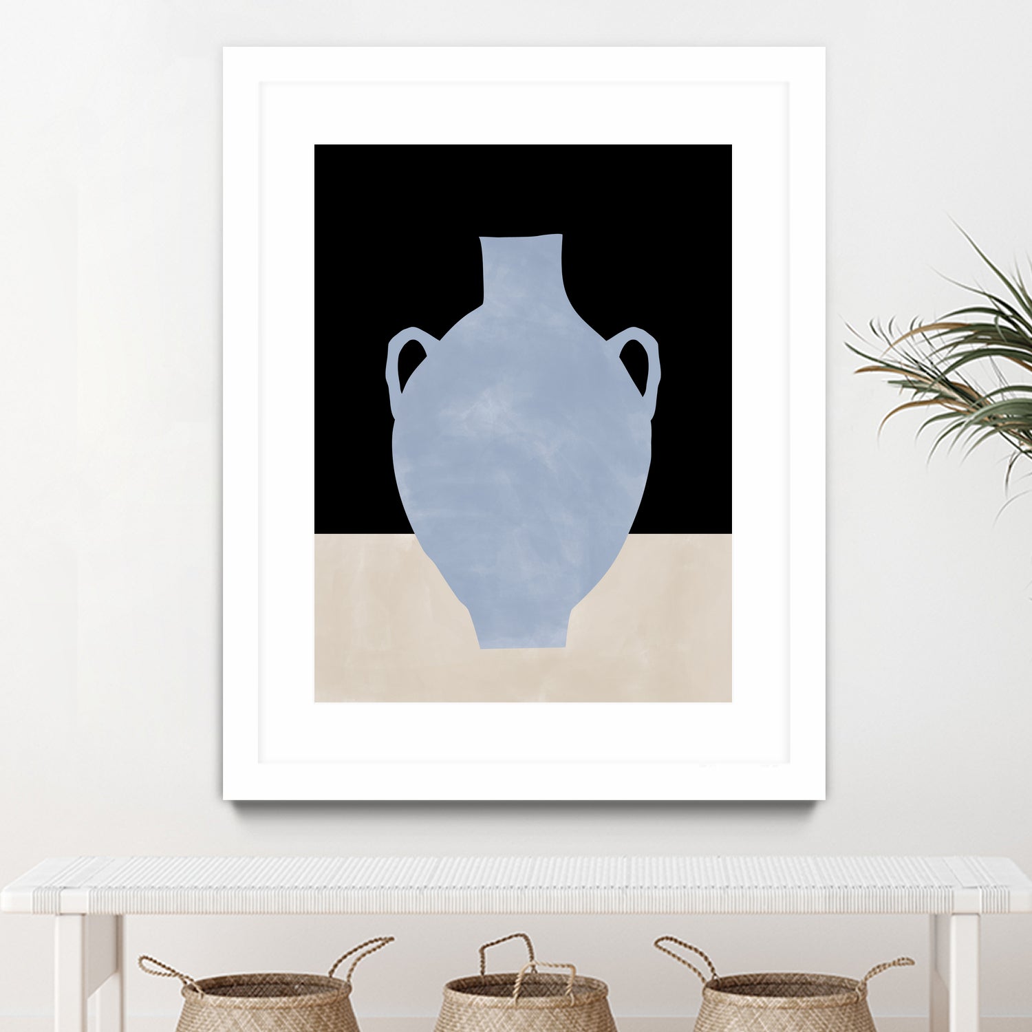3x4 Aspectratio  Indigo34 by Elena on GIANT ART - illustration vase
