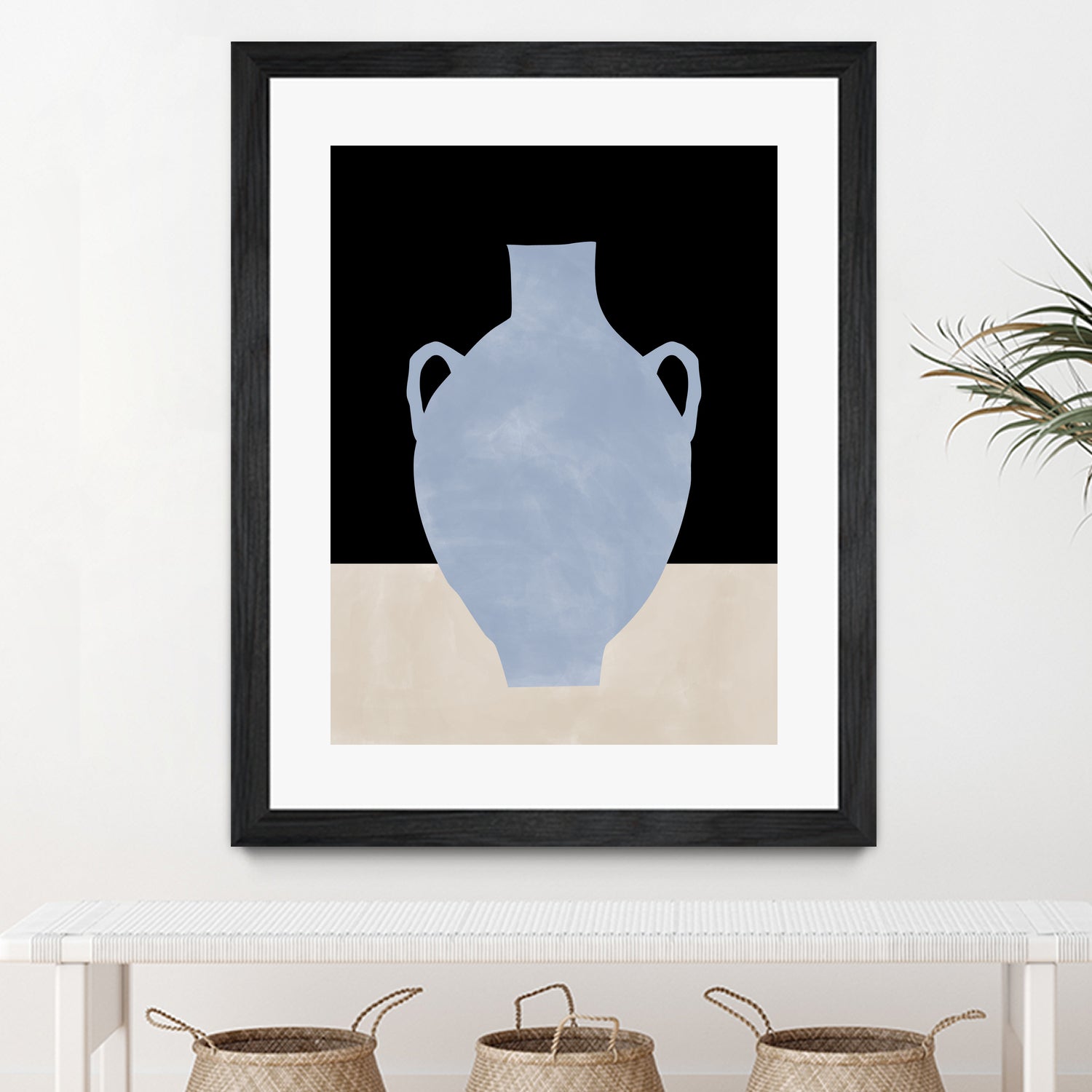 3x4 Aspectratio  Indigo34 by Elena on GIANT ART - illustration vase