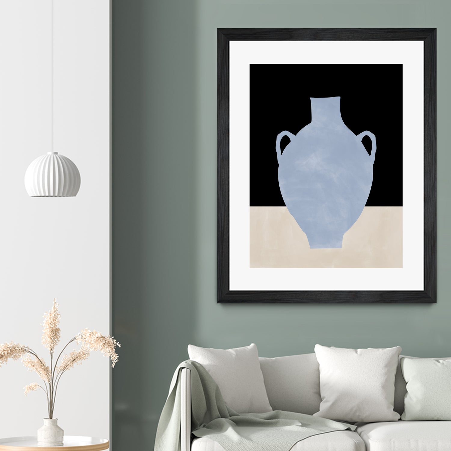 3x4 Aspectratio  Indigo34 by Elena on GIANT ART - illustration vase