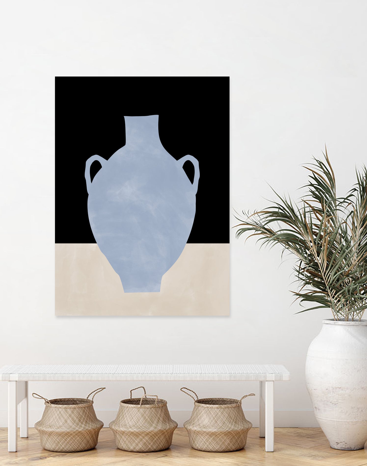 3x4 Aspectratio  Indigo34 by Elena on GIANT ART - illustration vase