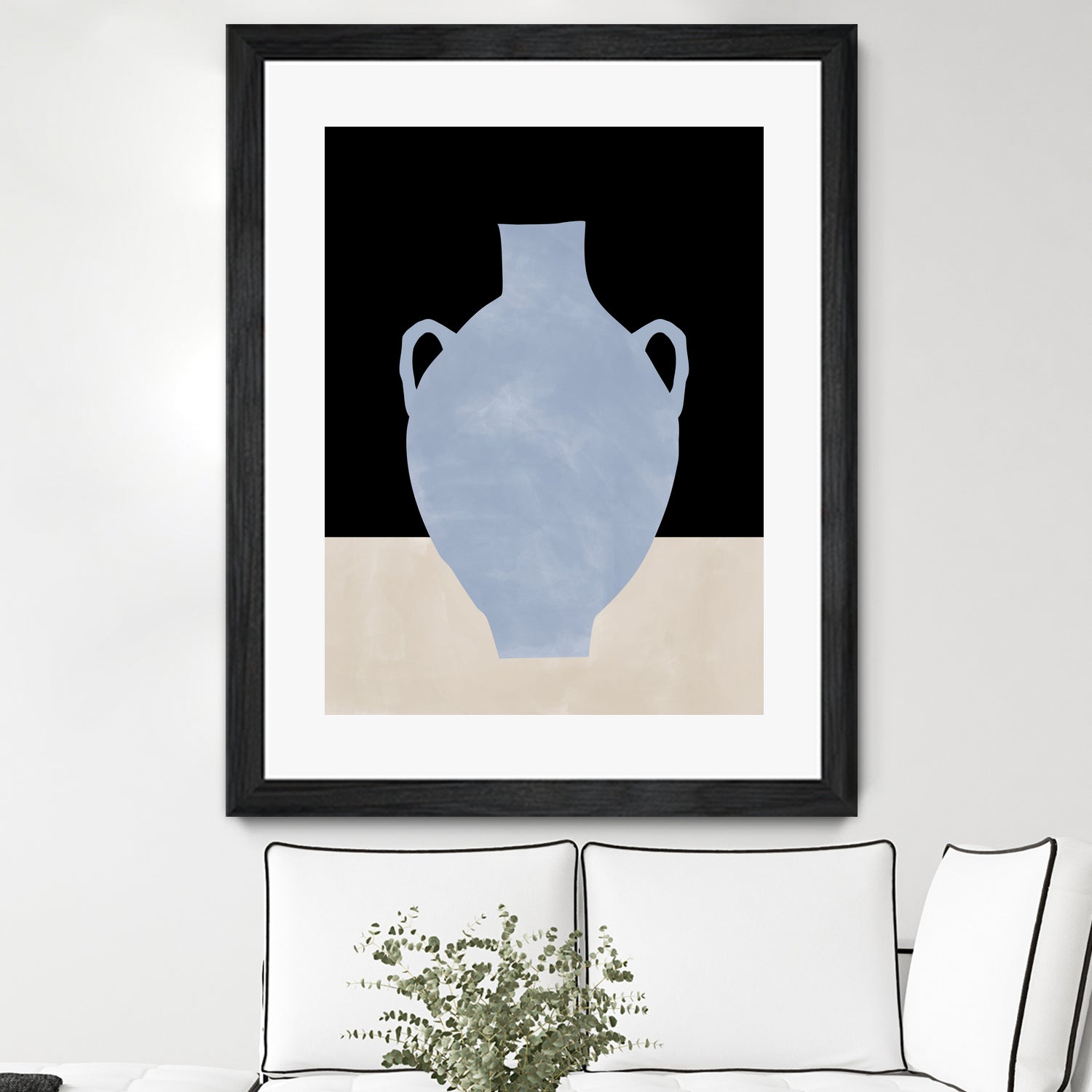 3x4 Aspectratio  Indigo34 by Elena on GIANT ART - illustration vase