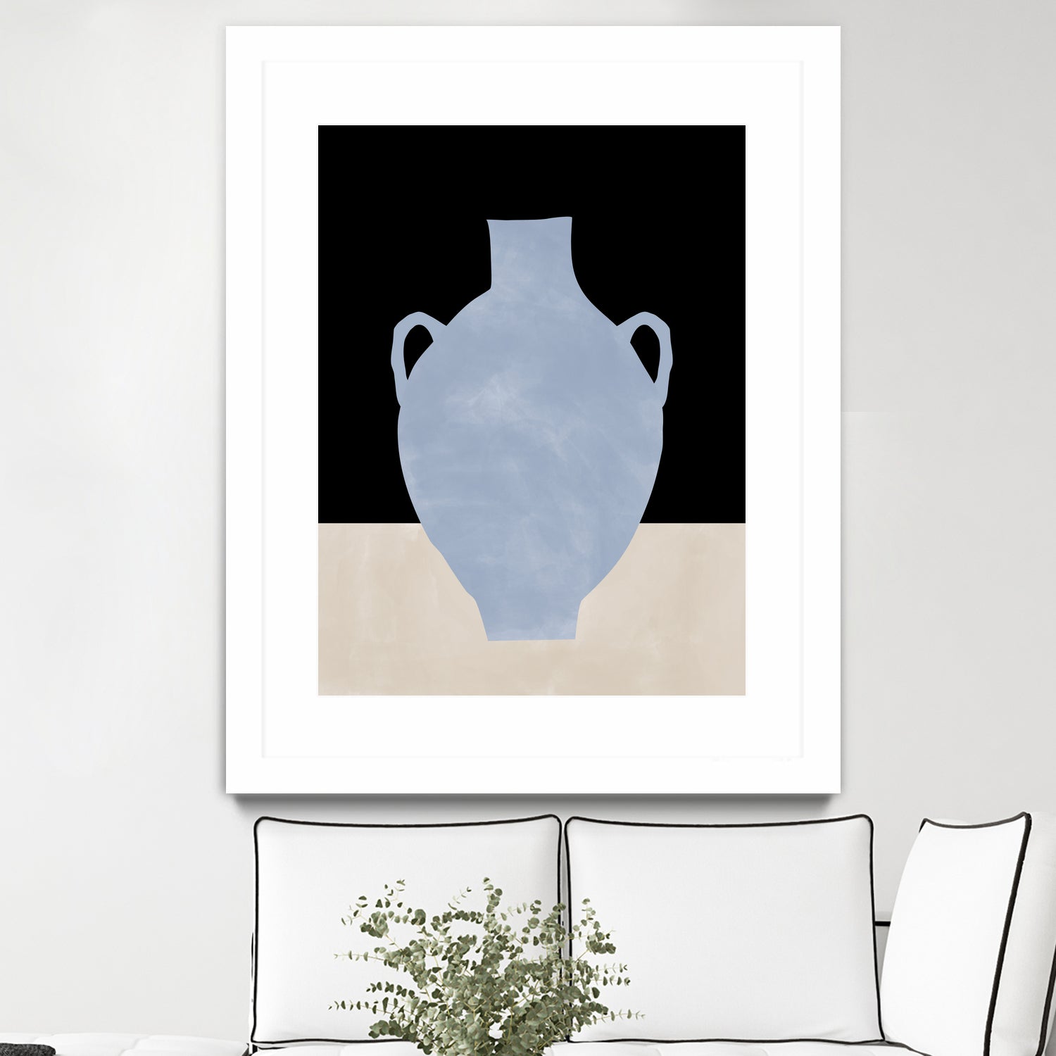 3x4 Aspectratio  Indigo34 by Elena on GIANT ART - illustration vase
