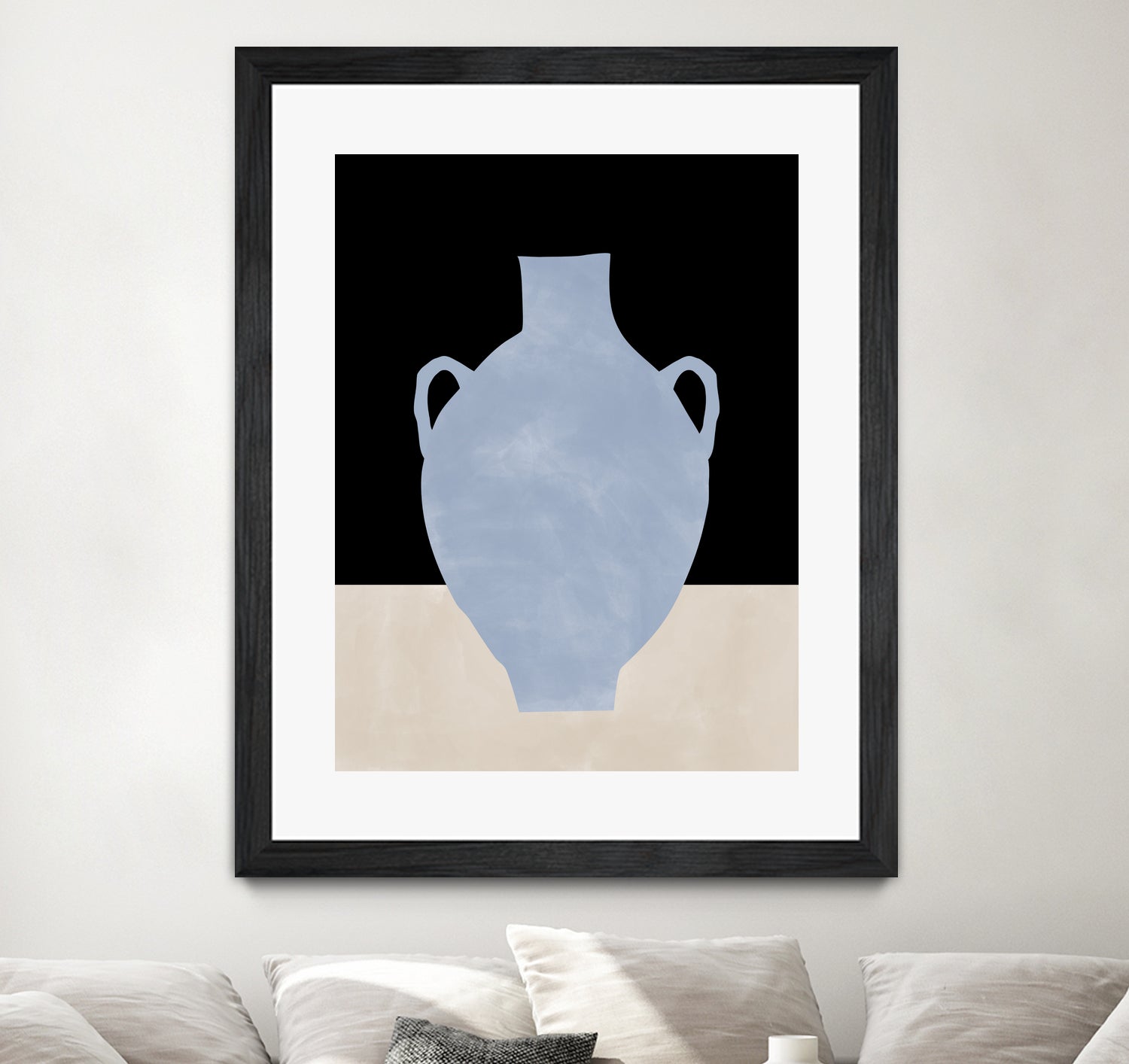 3x4 Aspectratio  Indigo34 by Elena on GIANT ART - illustration vase